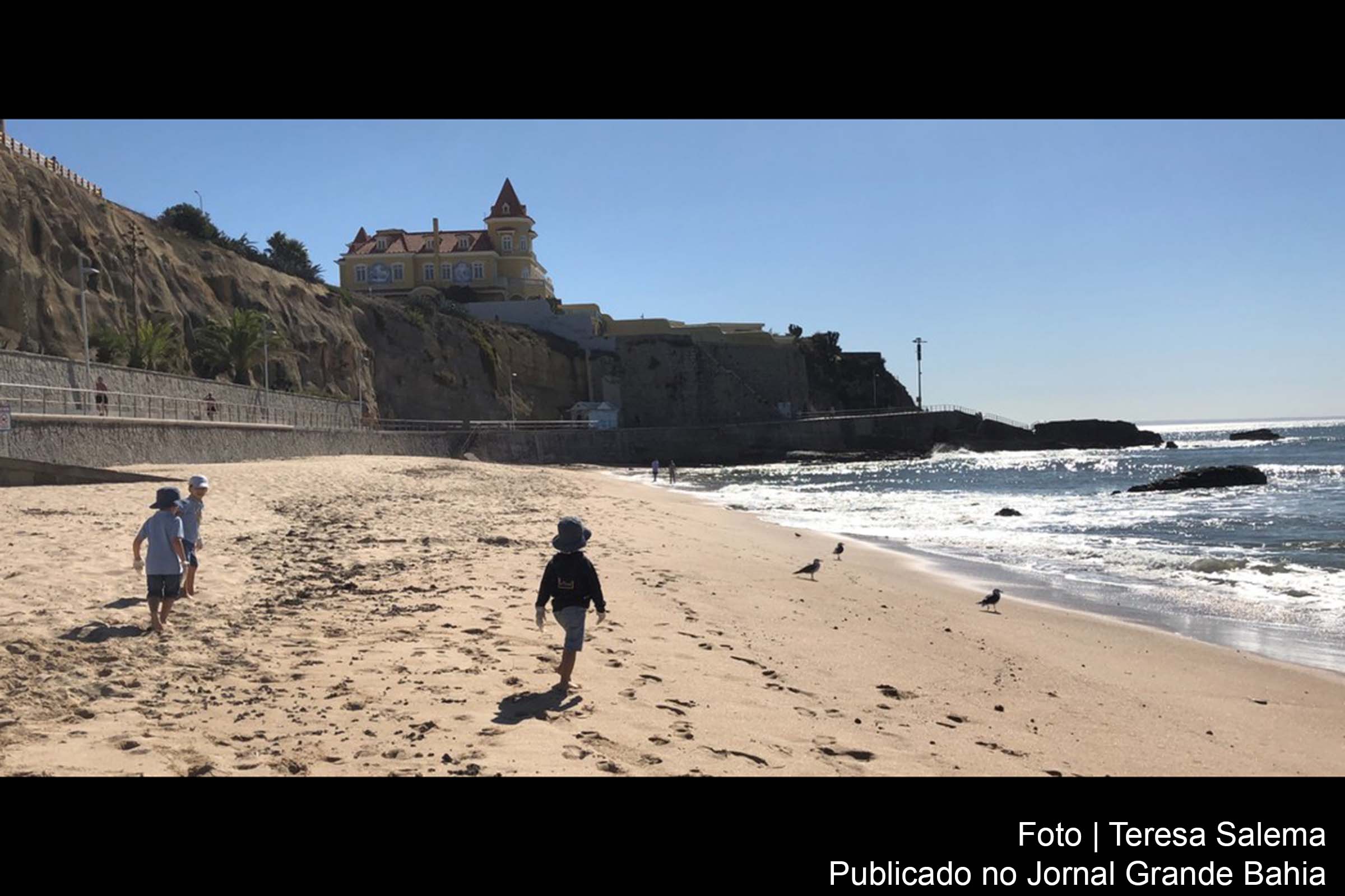 Praia da Poça, em Cascais. Portugal realizou 67% das ações globais da campanha.