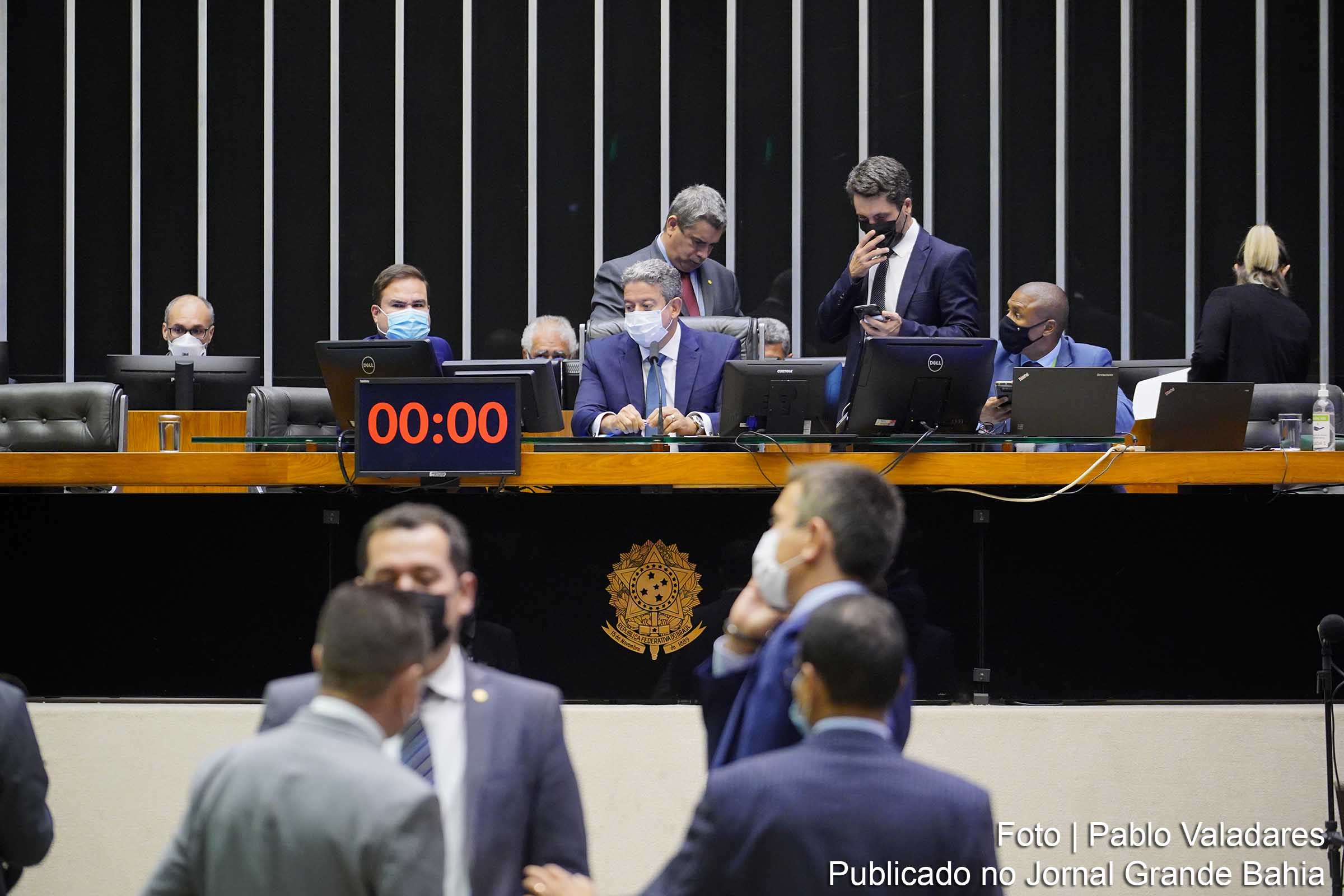 Sessão do Plenário da Câmara dos Deputados presidida por Arthur Lira (PP-AL).