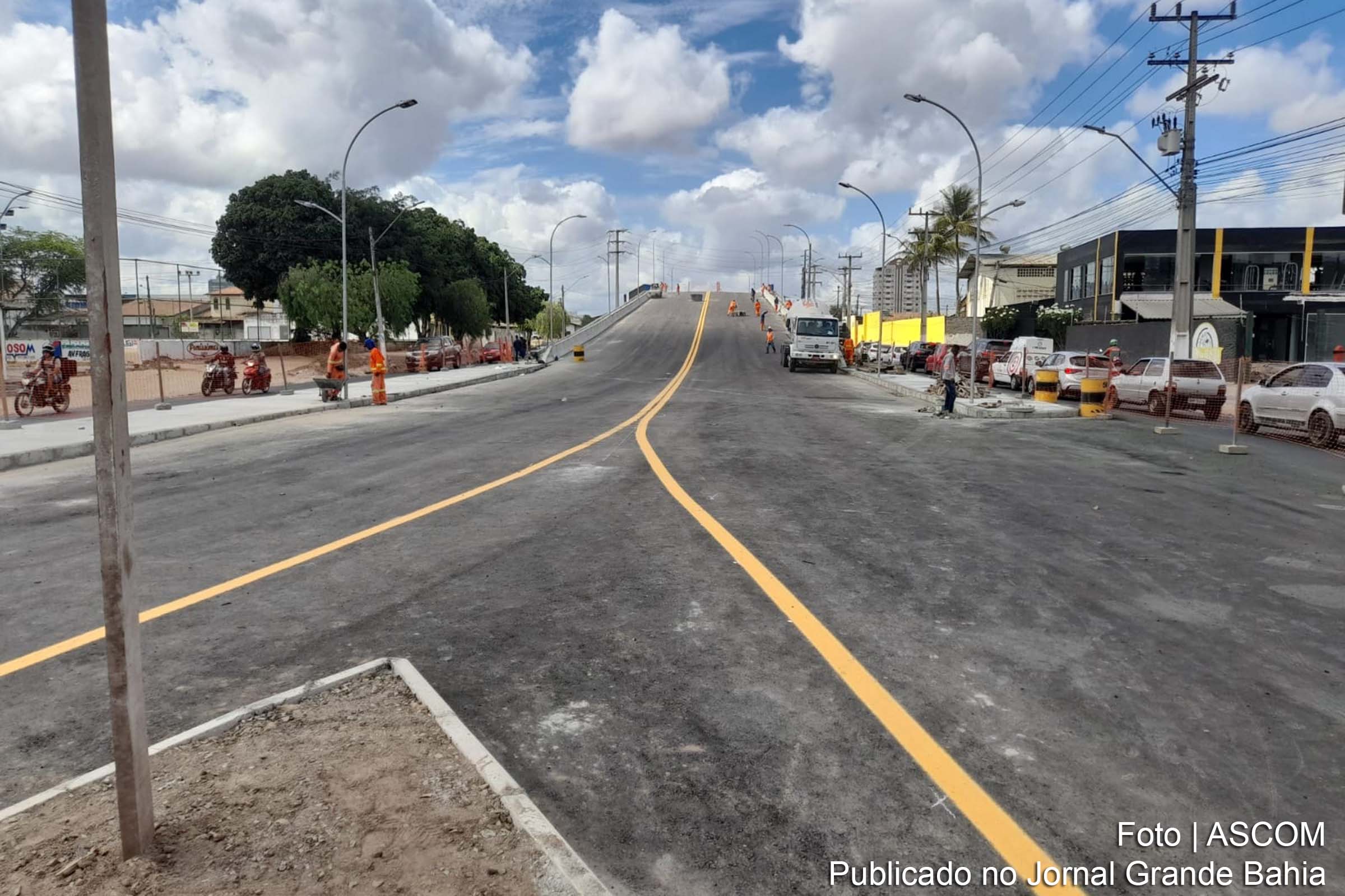 Agora os condutores vão contar com quatro faixas, que garantem a melhoria da mobilidade urbana, sobretudo, para os moradores da região norte da cidade.