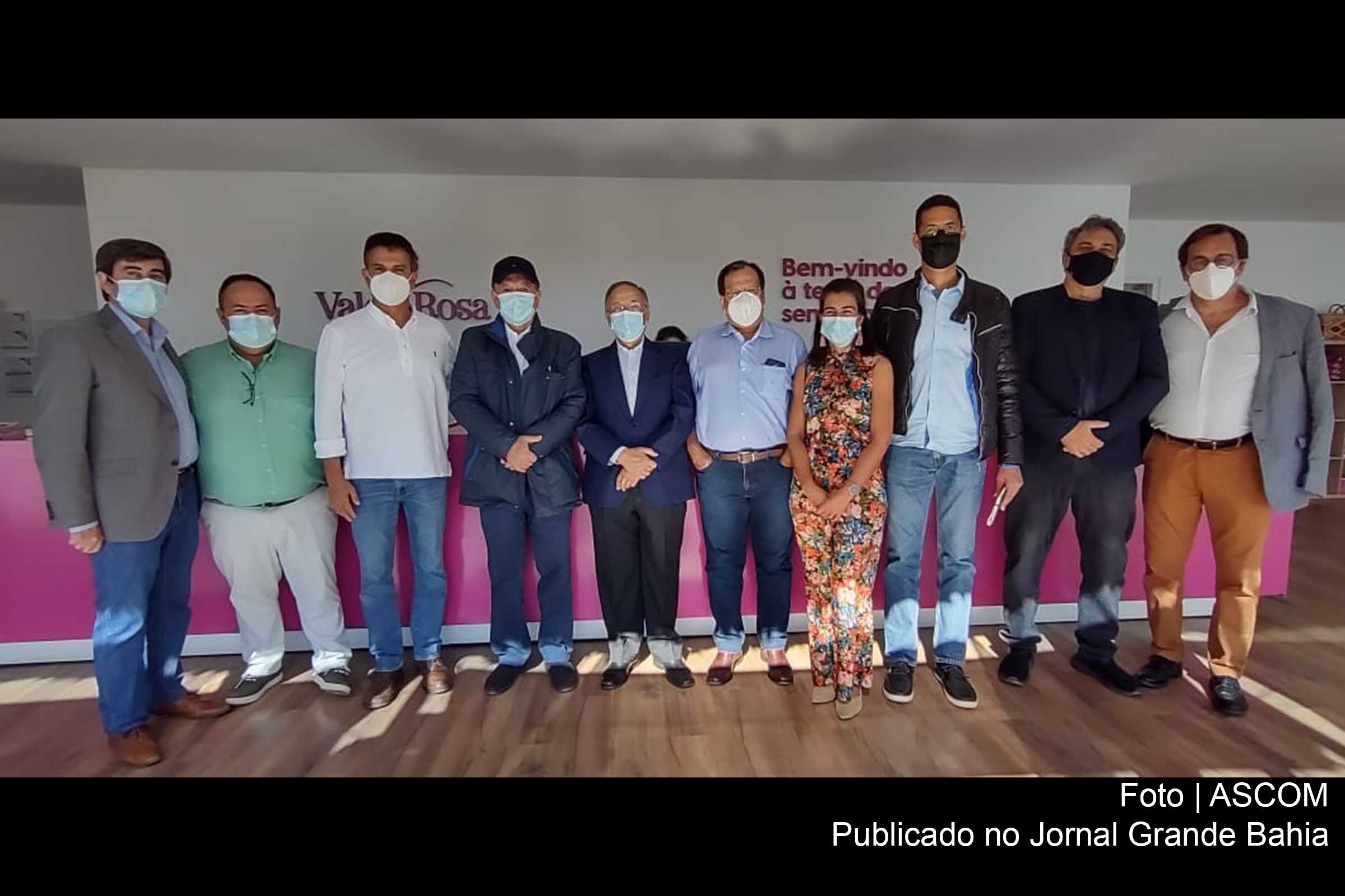 Vice-governador João Leão visita Vale da Rosa, em Portugal, região é especializada na produção de uva de mesa.