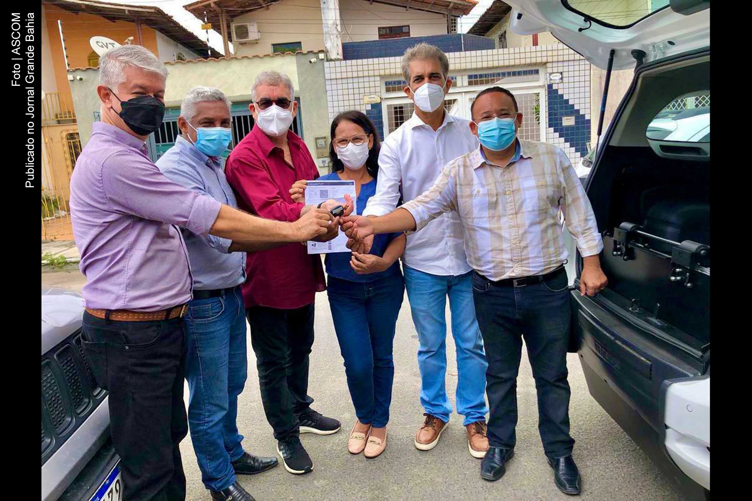 Deputado Zé Neto destinou emenda para compra de veículo doado ao Lar do Irmão Velho.