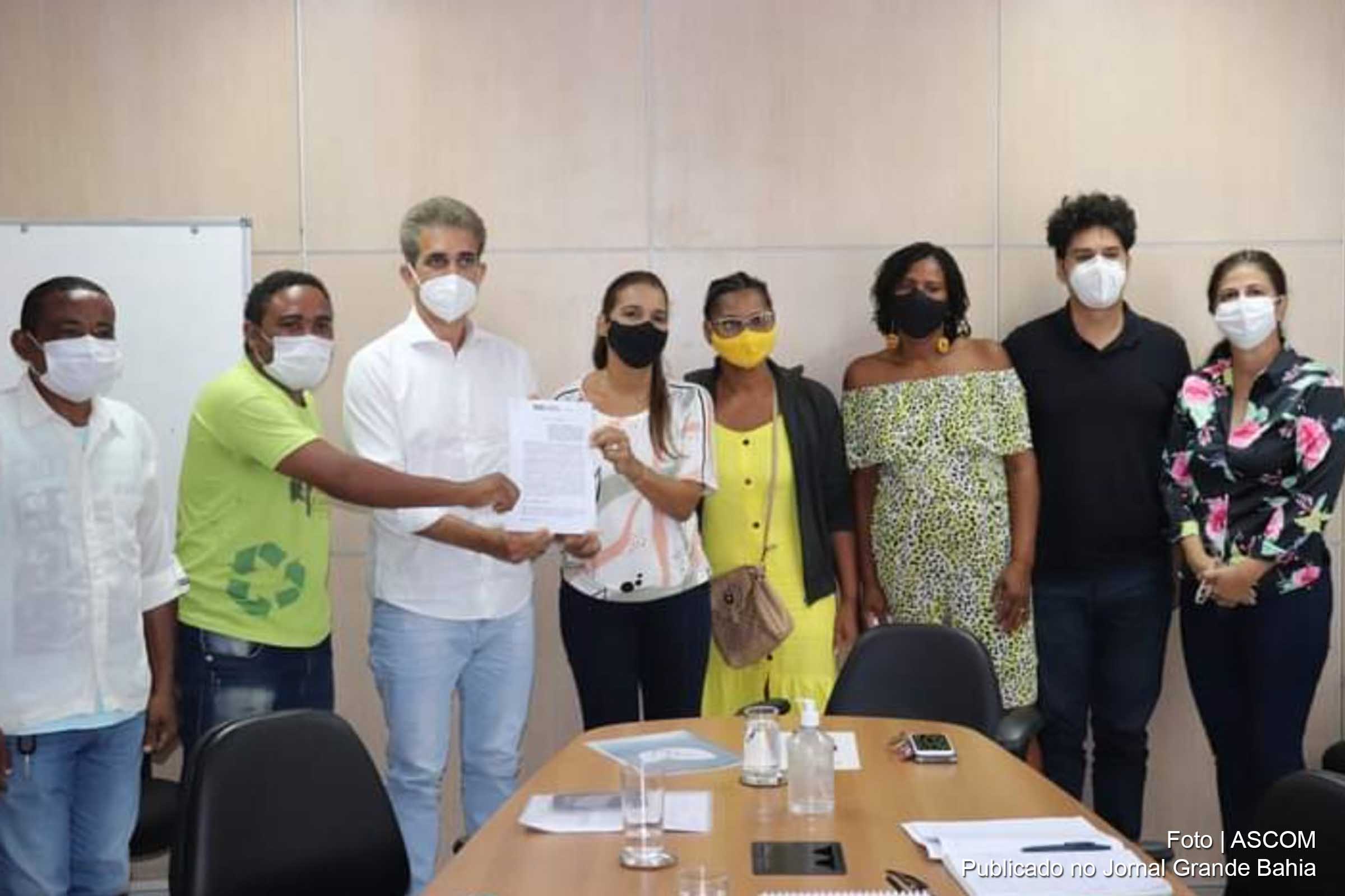 Emenda do deputado Robinson Almeida beneficia catadadores de materiais recicláveis em Feira de Santana.