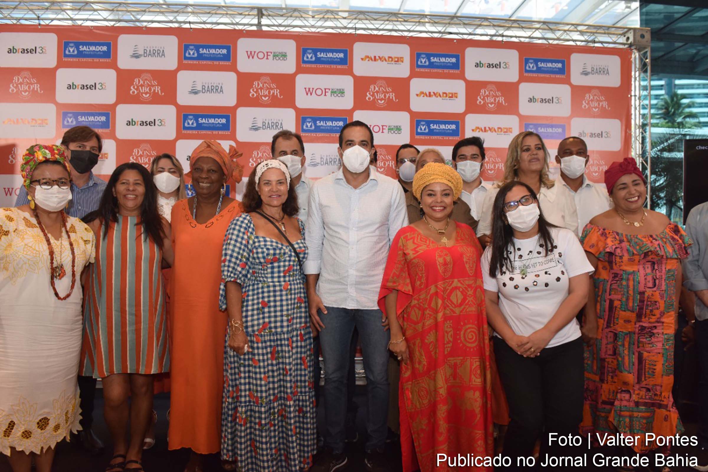 Com a presença do prefeito Bruno Reis, a cerimônia apresentou o primeiro episódio da websérie "Donas do Sabor".