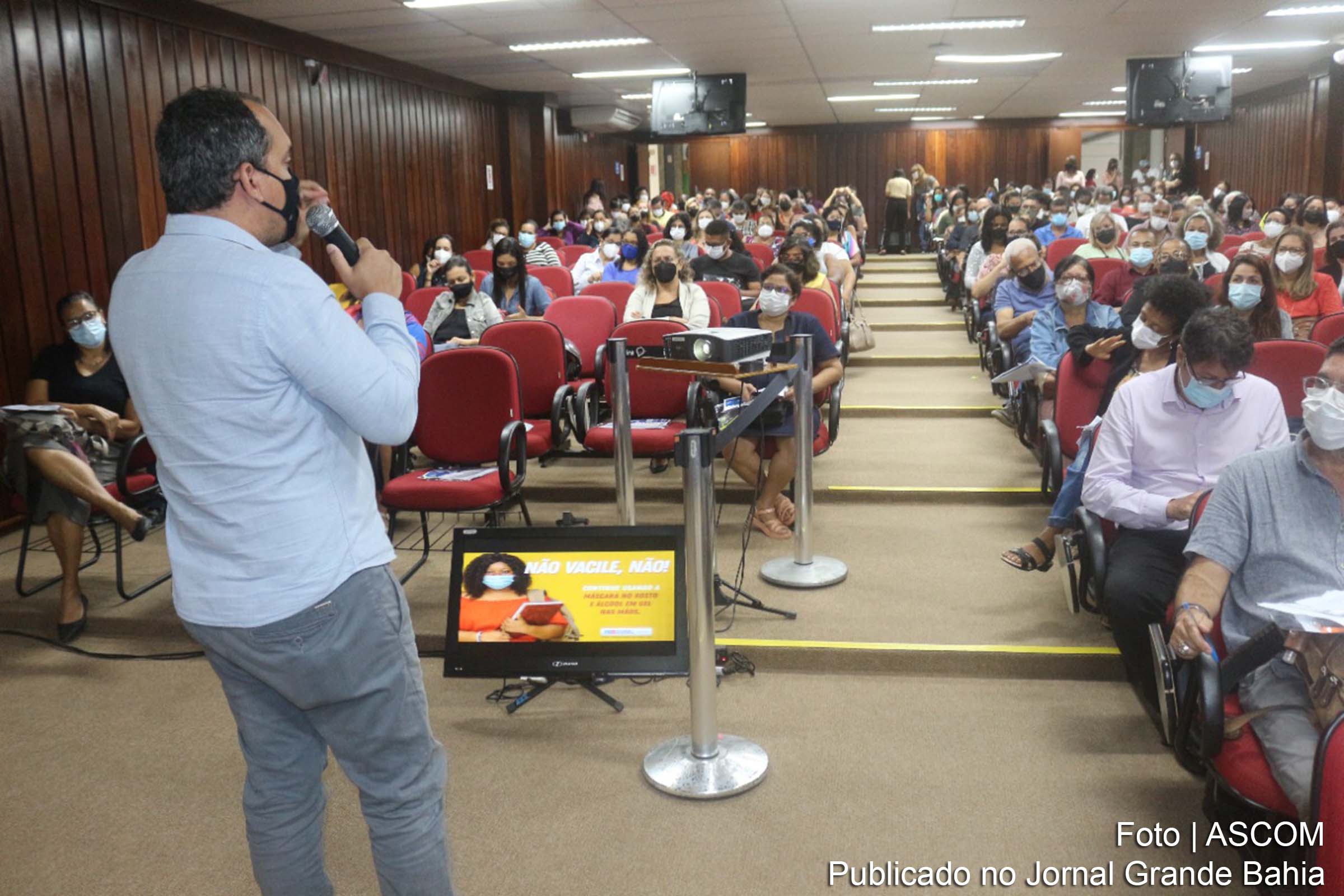 evento teve como foco a mobilização das escolas estaduais para a realização das provas que podem ser aplicadas nas unidades escolares até o dia 10 de dezembro.