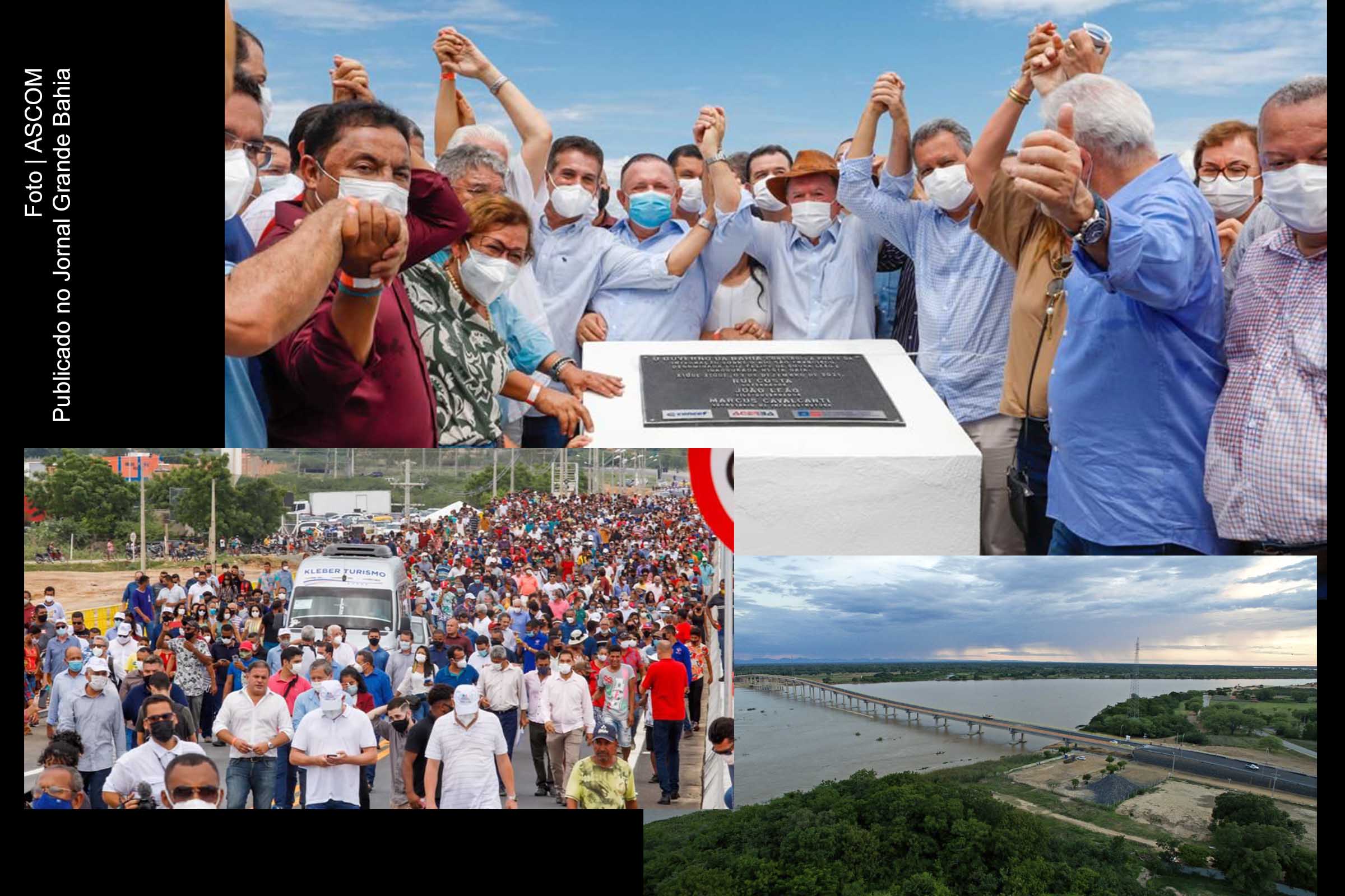 Adolfo Menezes diz que ponte entre Barra e Xique-Xique é “prova que a Bahia está no rumo certo e que o povo não quer discurso de 20 anos atrás”. Presidente da ALBA participou, ao lado do governador Rui Costa e do vice-governador João Leão, da inauguração.