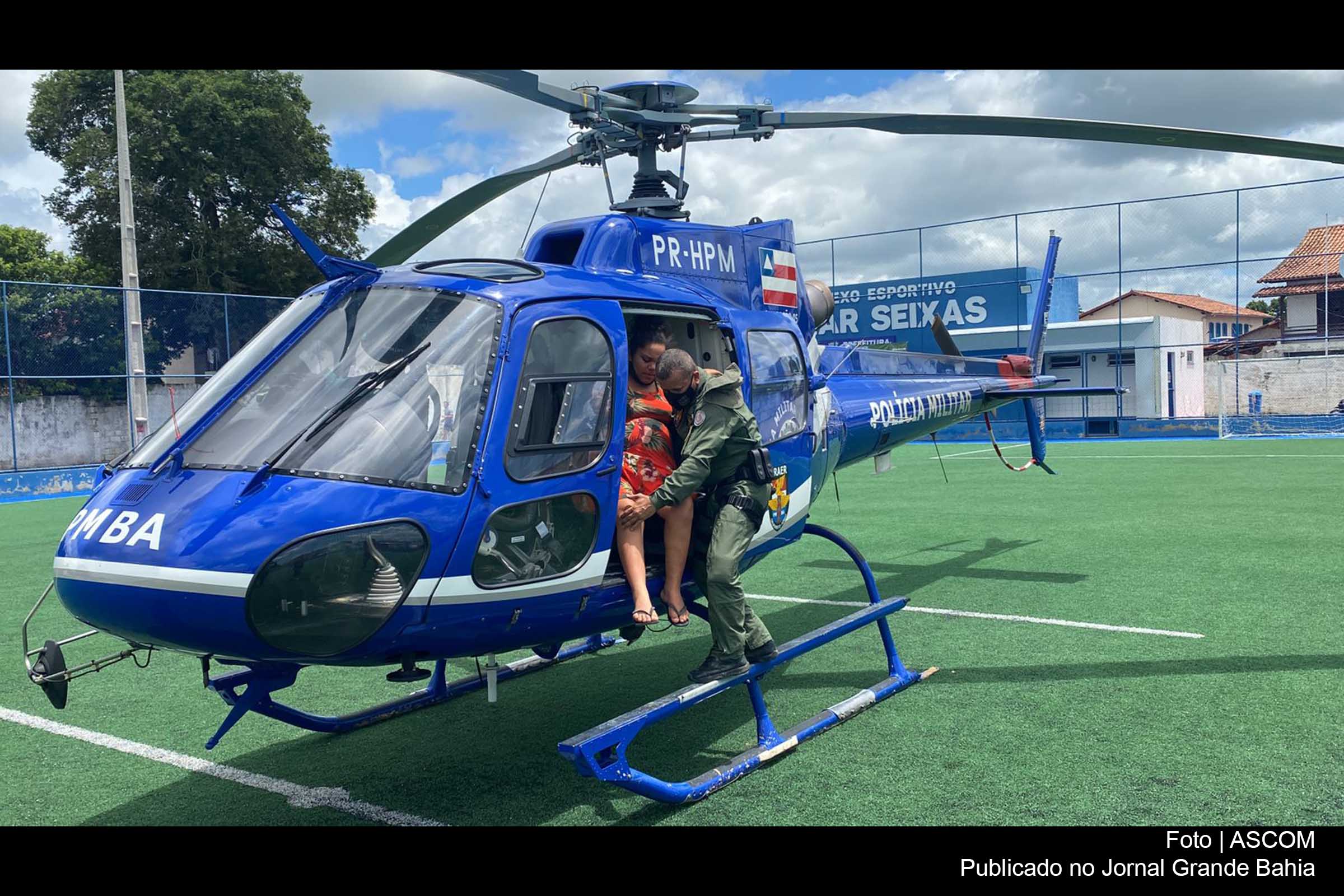 Equipe do GRAER atua no apoio à população afetada por temporais na Bahia.