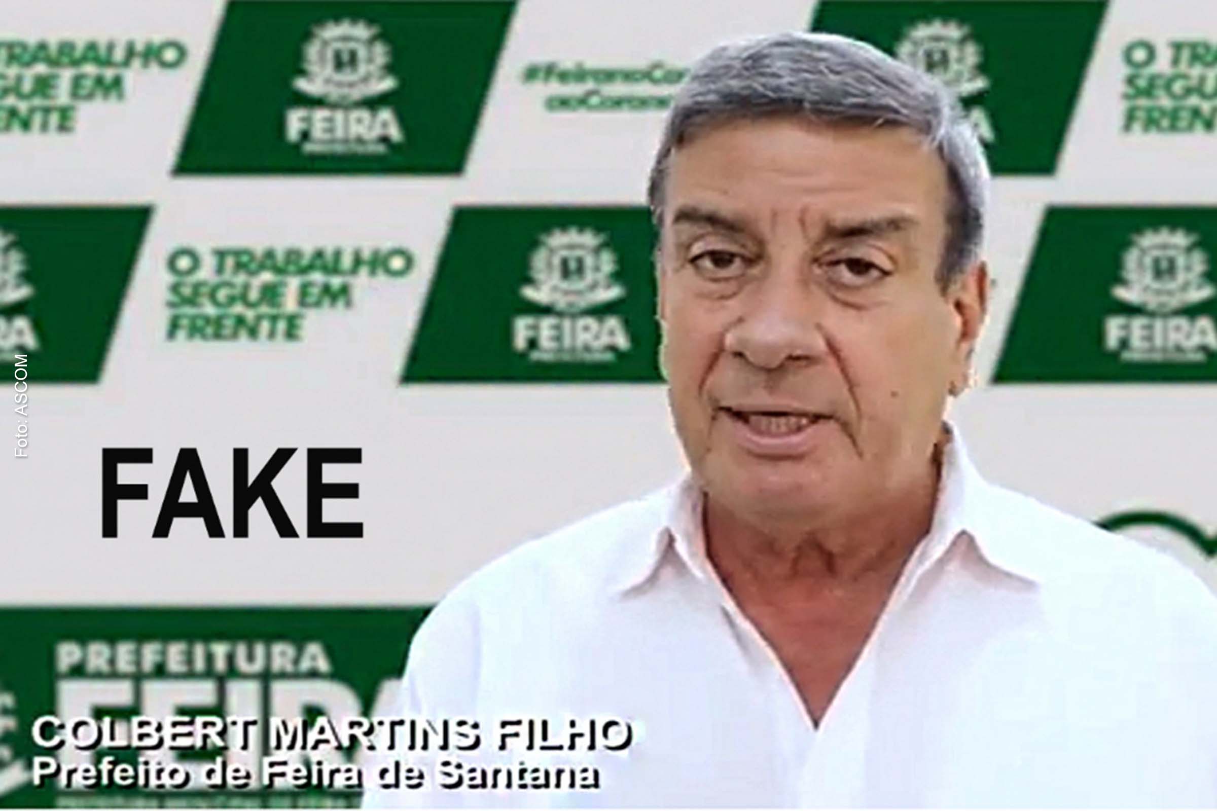 Material foi gravado e divulgado em 2020 e não corresponde à realidade dos fatos, inclusive com a logomarca da gestão anterior.