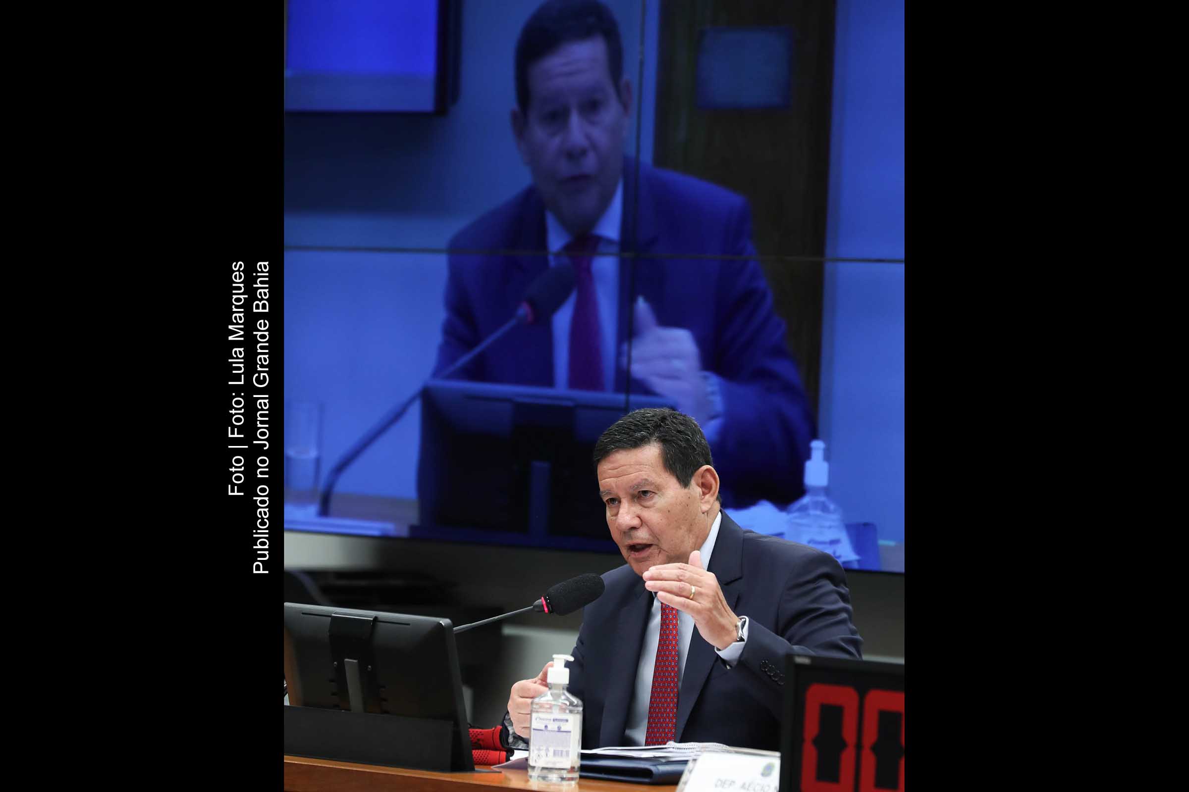 Vice-presidente Hamilton Mourão diz que Jair Bolsonaro escolheu PL devido tempo de TV e dinheiro para Eleições 2022