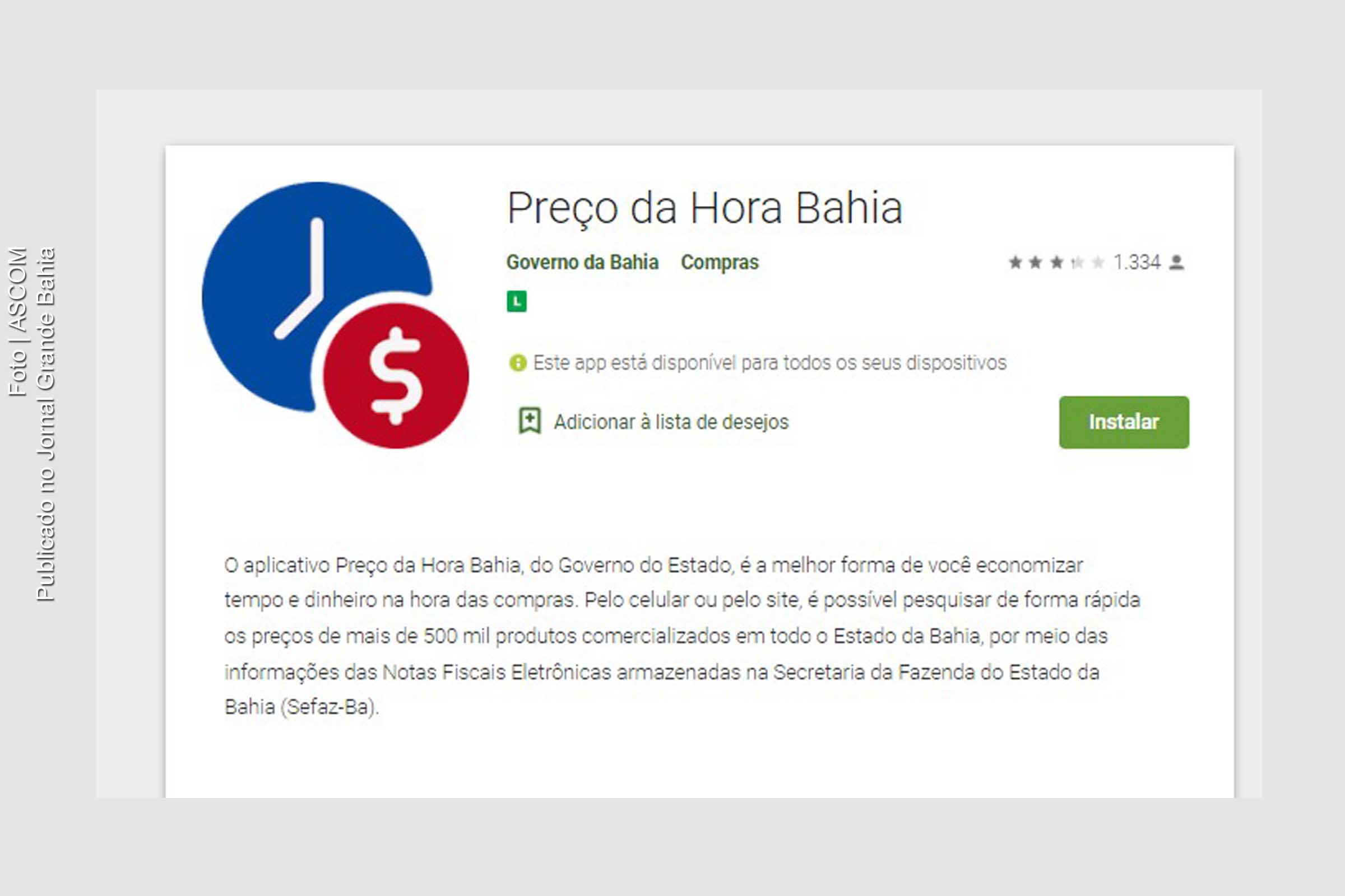 App Preço da Hora Bahia encerra 2021 com 430 mil downloads e pico de 92