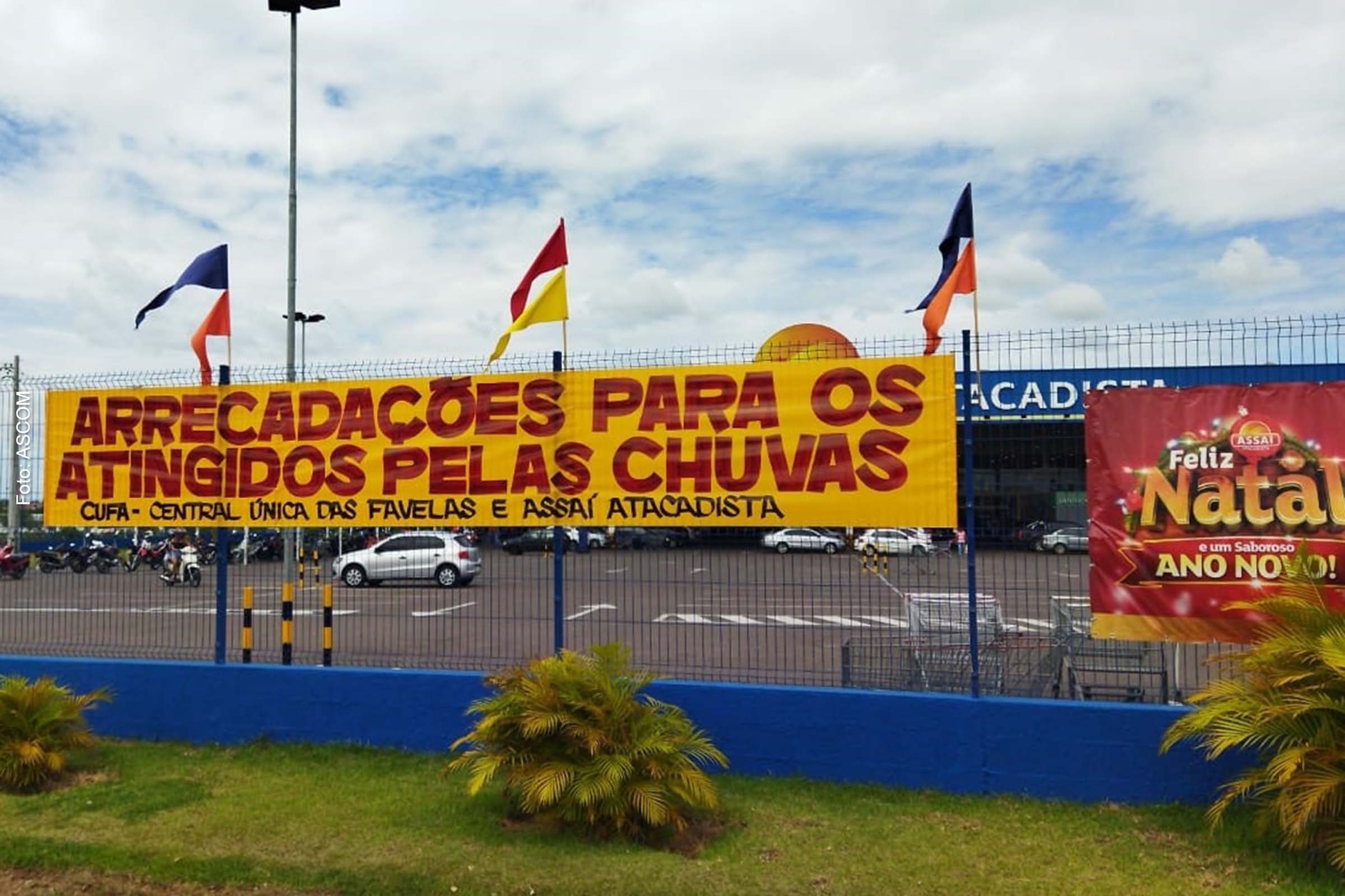 Empresa doou mais de 280 toneladas de alimentos ao longo do ano.