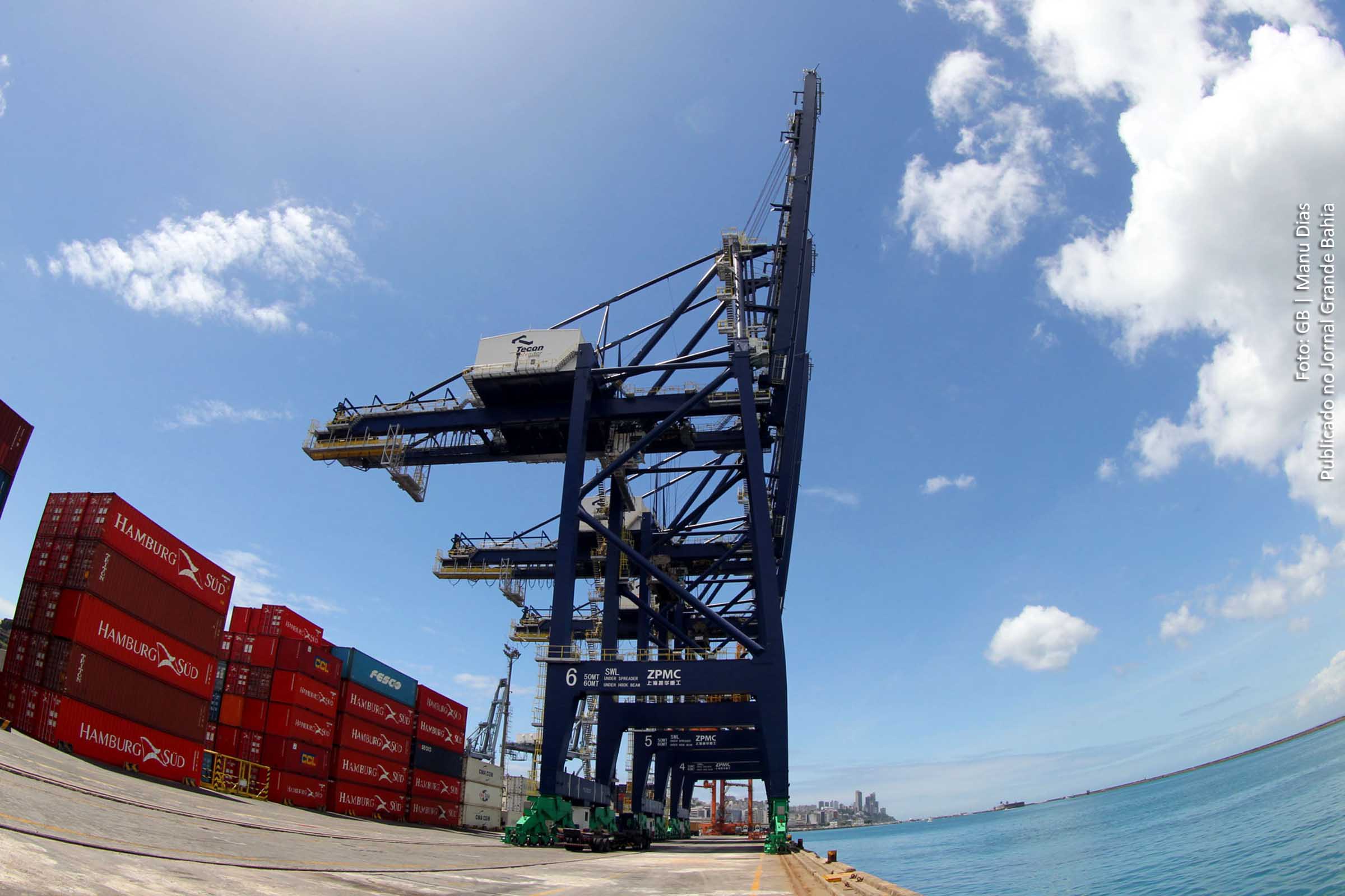 Exportações da Bahia aumentaram 26,3% em 2021