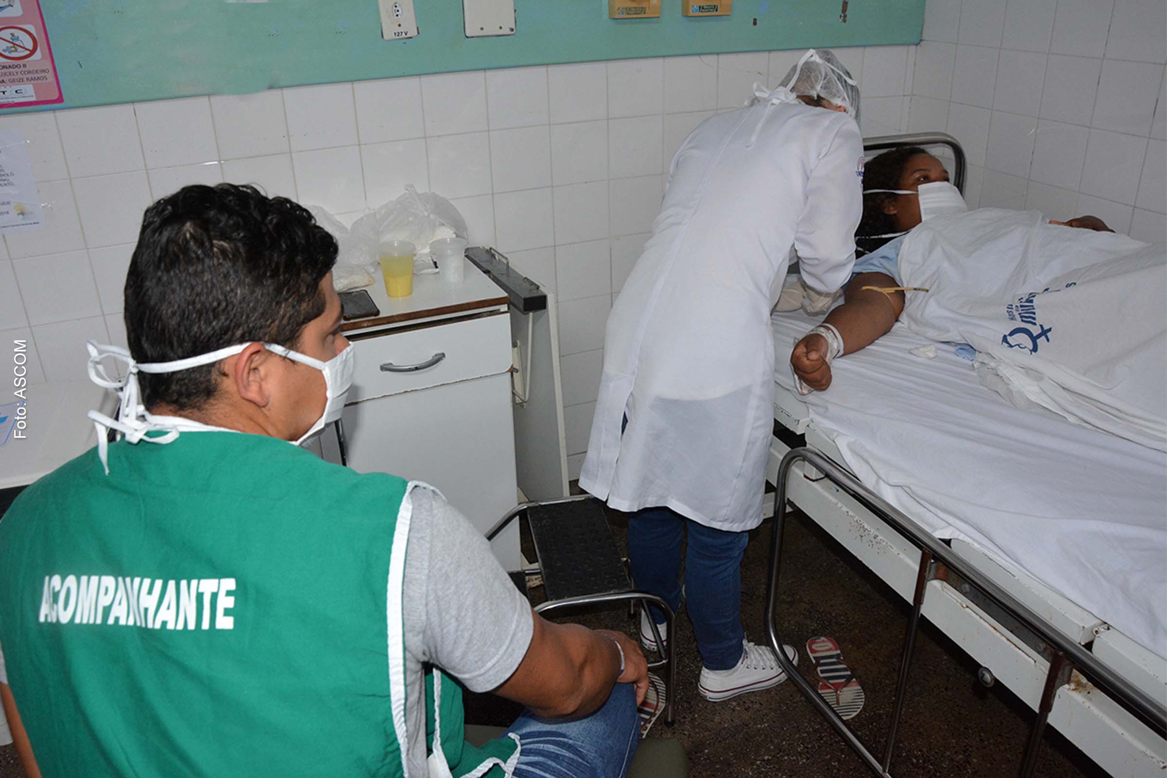 Também foram adotados novos critérios na troca de turno de acompanhantes, sendo a cada 12 horas.