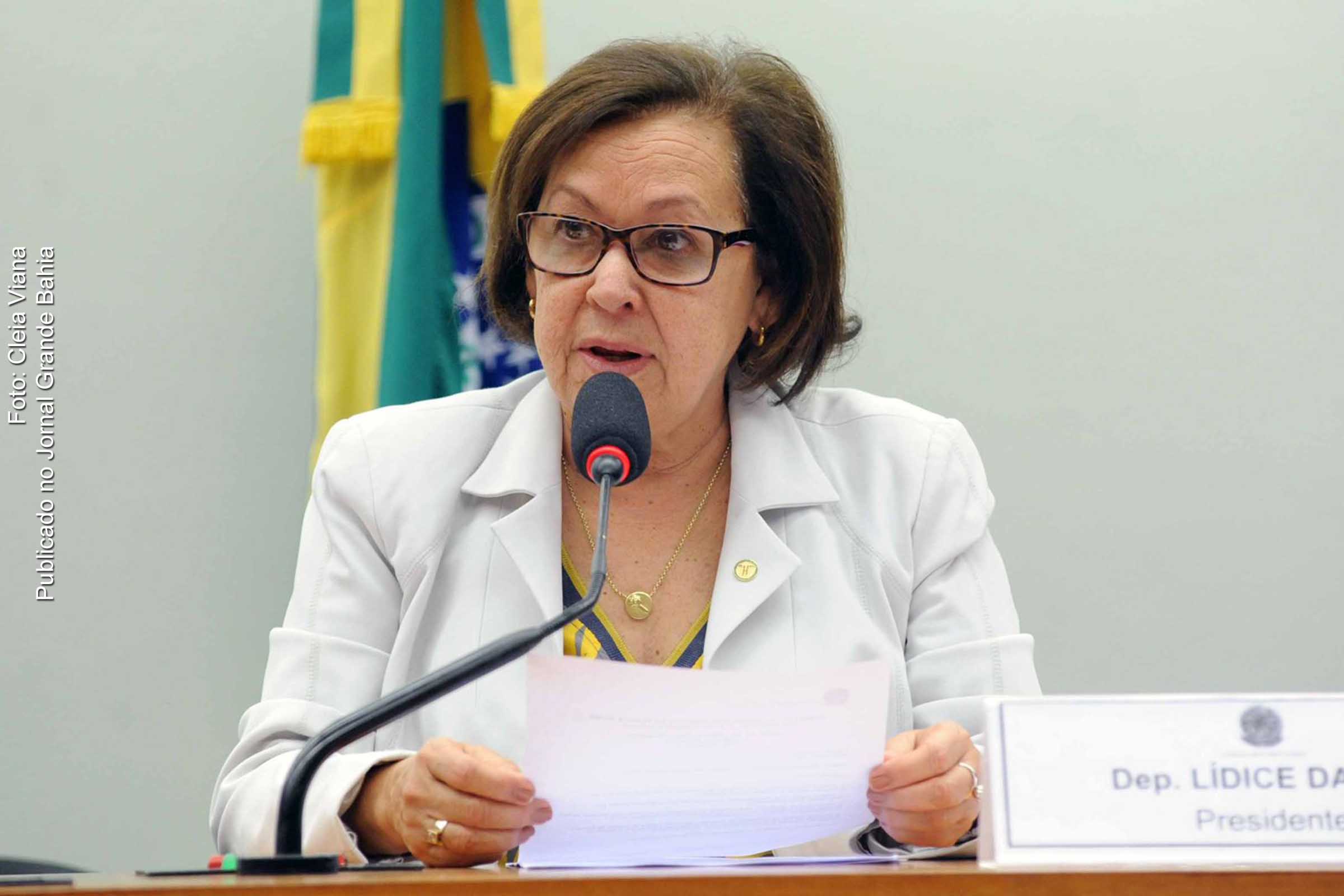 Deputada federal Lídice da Mata (PSB-BA), rlatora da CPMI das Fake News.