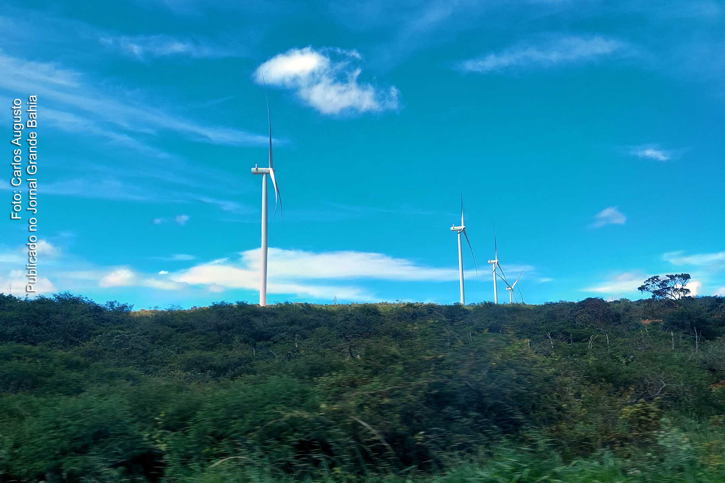 Municípios de Ituaçu, Barra da Estiva, Jussiape, Tanhaçu, Ibicoara e Mucugê sedia projeto de energia eólica.