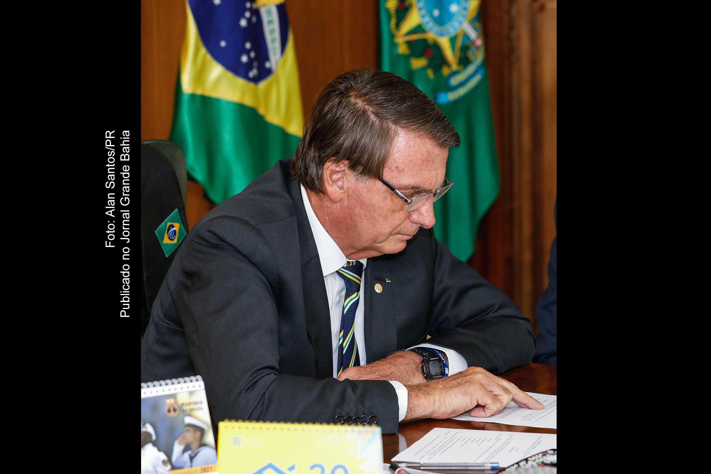 Presidente Jair Bolsonaro veta legislação.