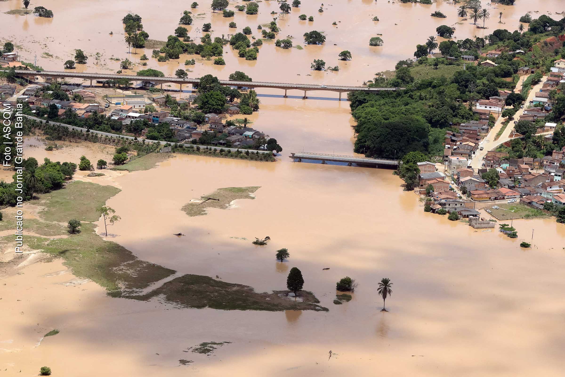 Previsão é de mais chuvas para o litoral e parte da região sul da Bahia.