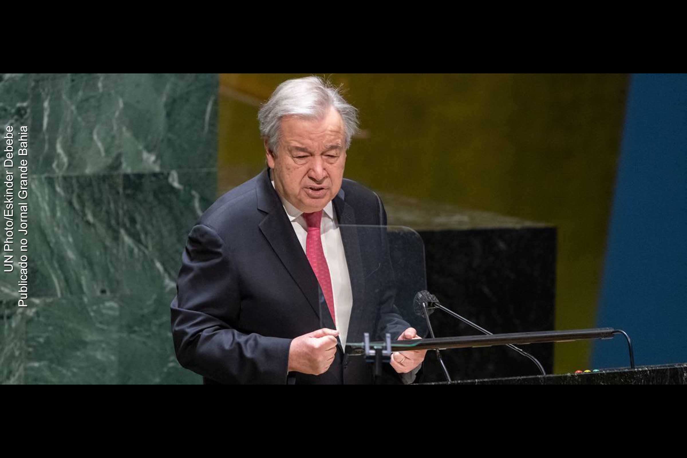 Secretário-geral da ONU espera que todos os países apaguem “incêndio global” em cinco frentes 