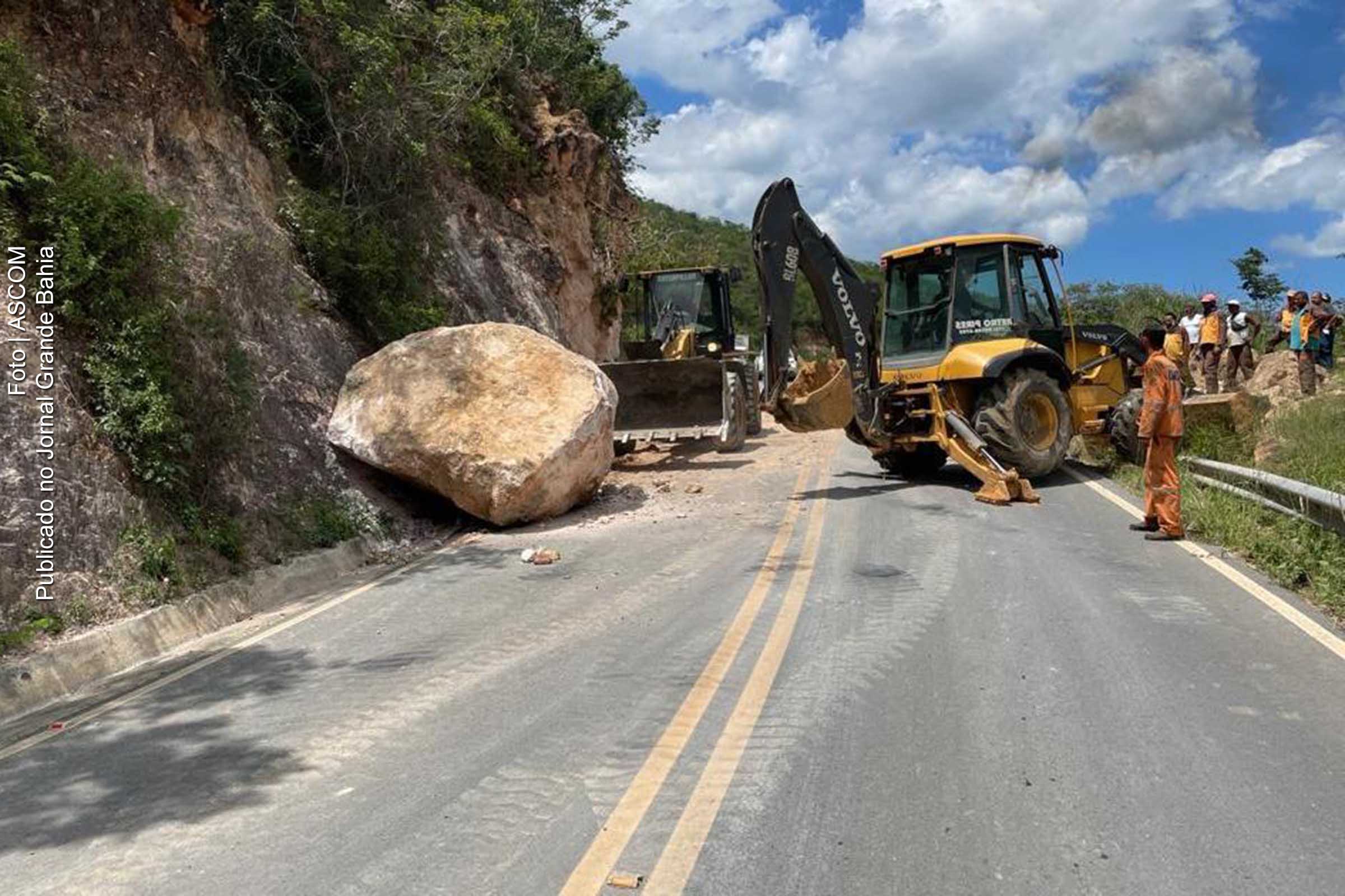 BA-849, do entroncamento da BR-242 até Palmeiras, tem tráfego liberado, informa SEINFRA Bahia