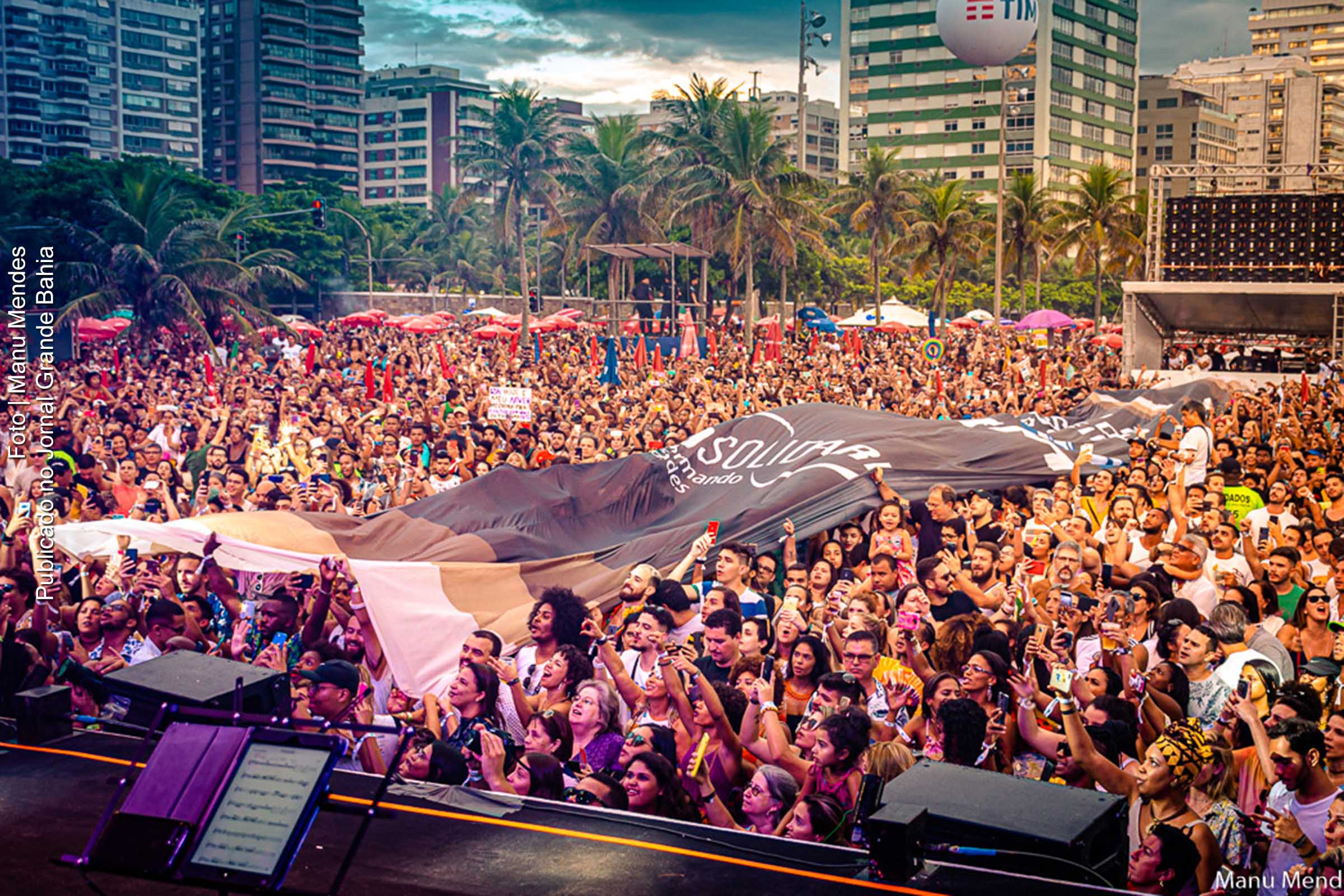 Tim Music Verão, que ocorreu entre janeiro e fevereiro de 2020.