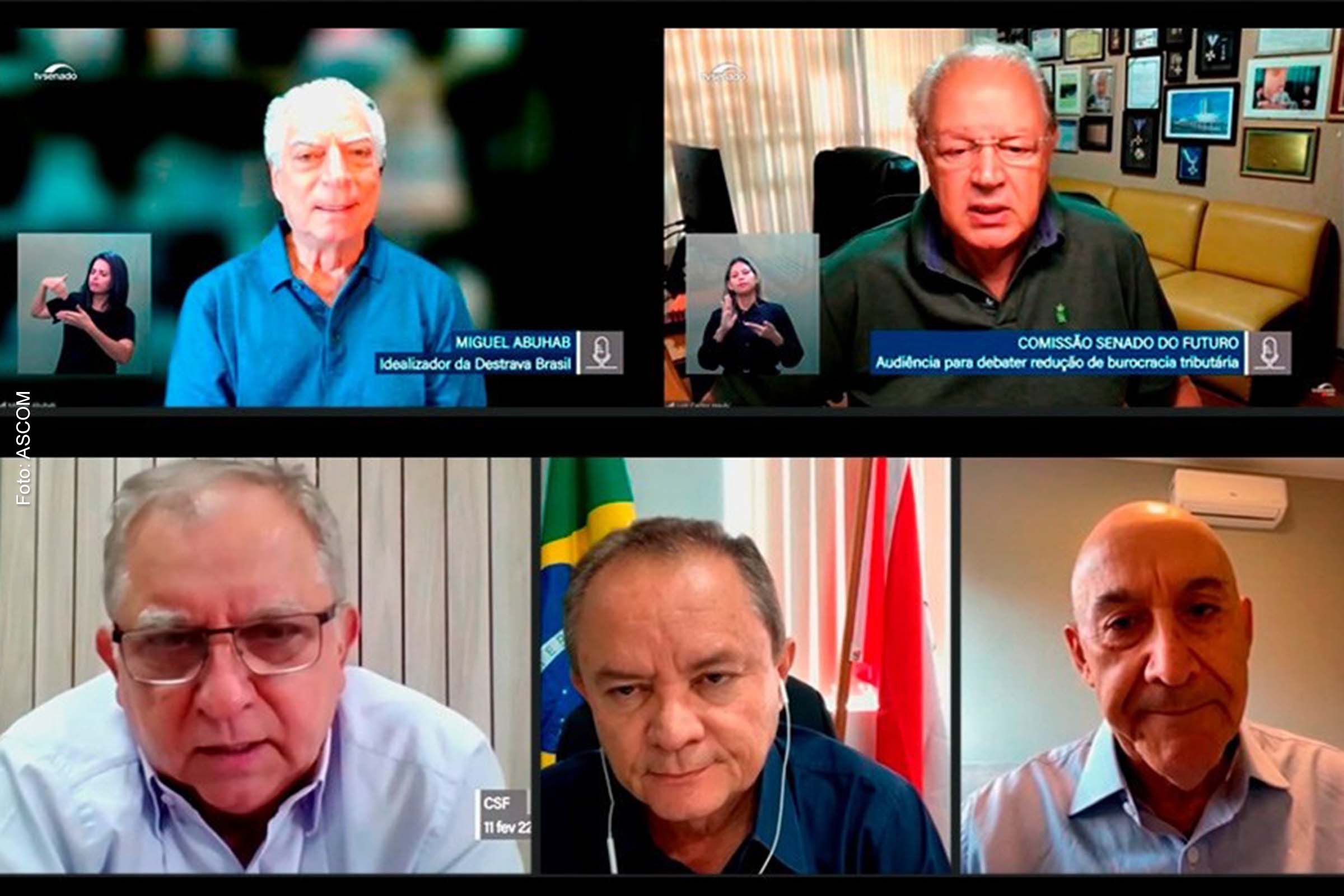 Abuhab e Hauly foram ouvidos por Izalci Lucas, Zequinha Marinho e Confúcio Moura.