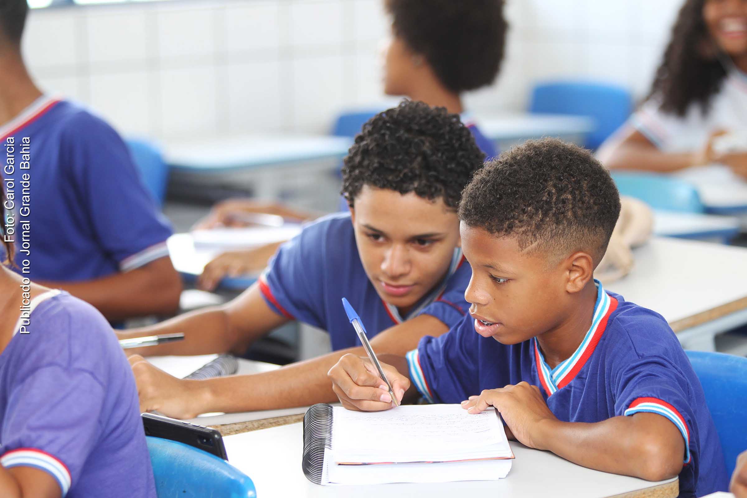 Alunos da rede estadual da Bahia passam a contar com número crescente de unidades de ensino em tempo integral.