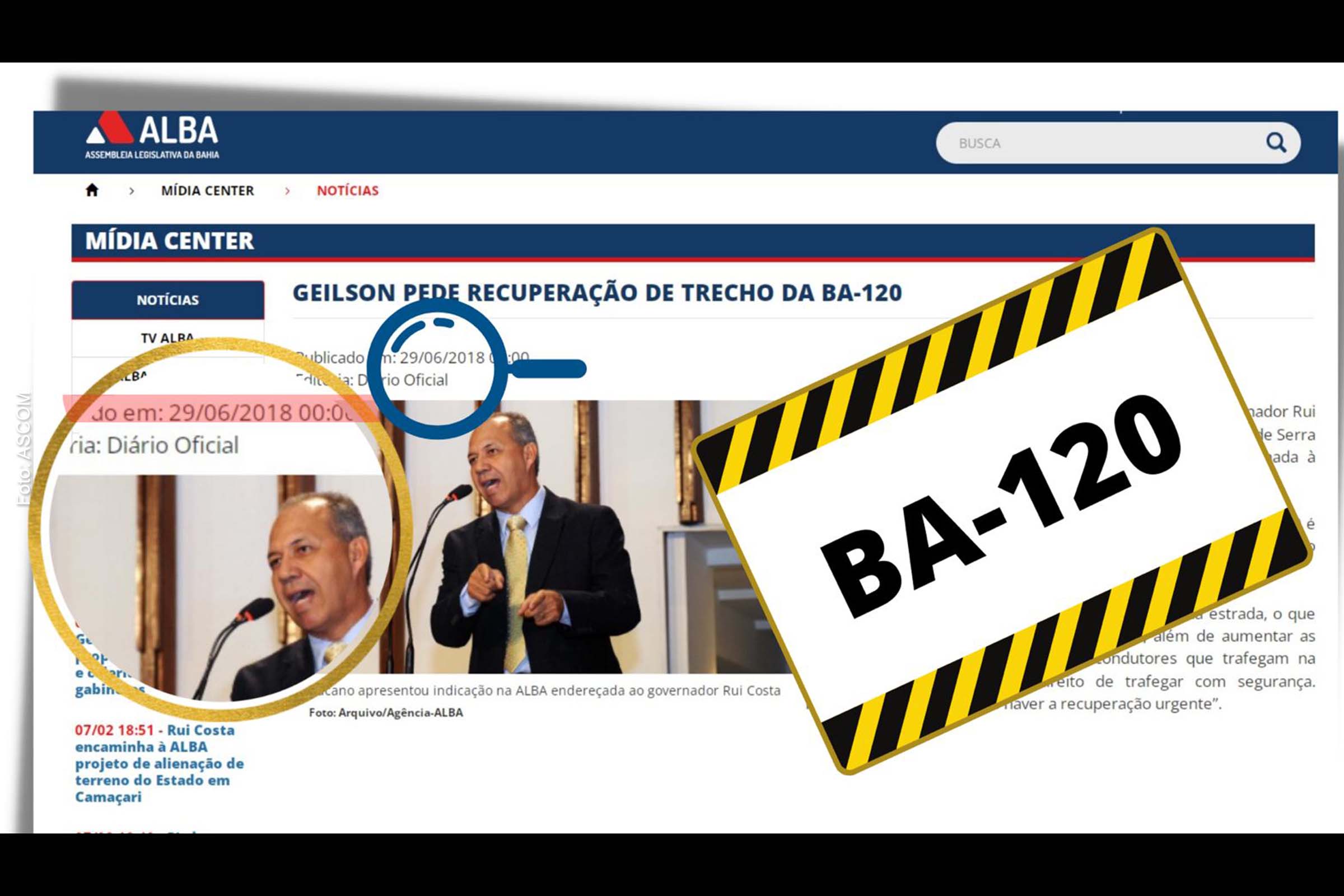 Deputado Carlos Geilson havia solicitado recuperação na rodovia em 2018.