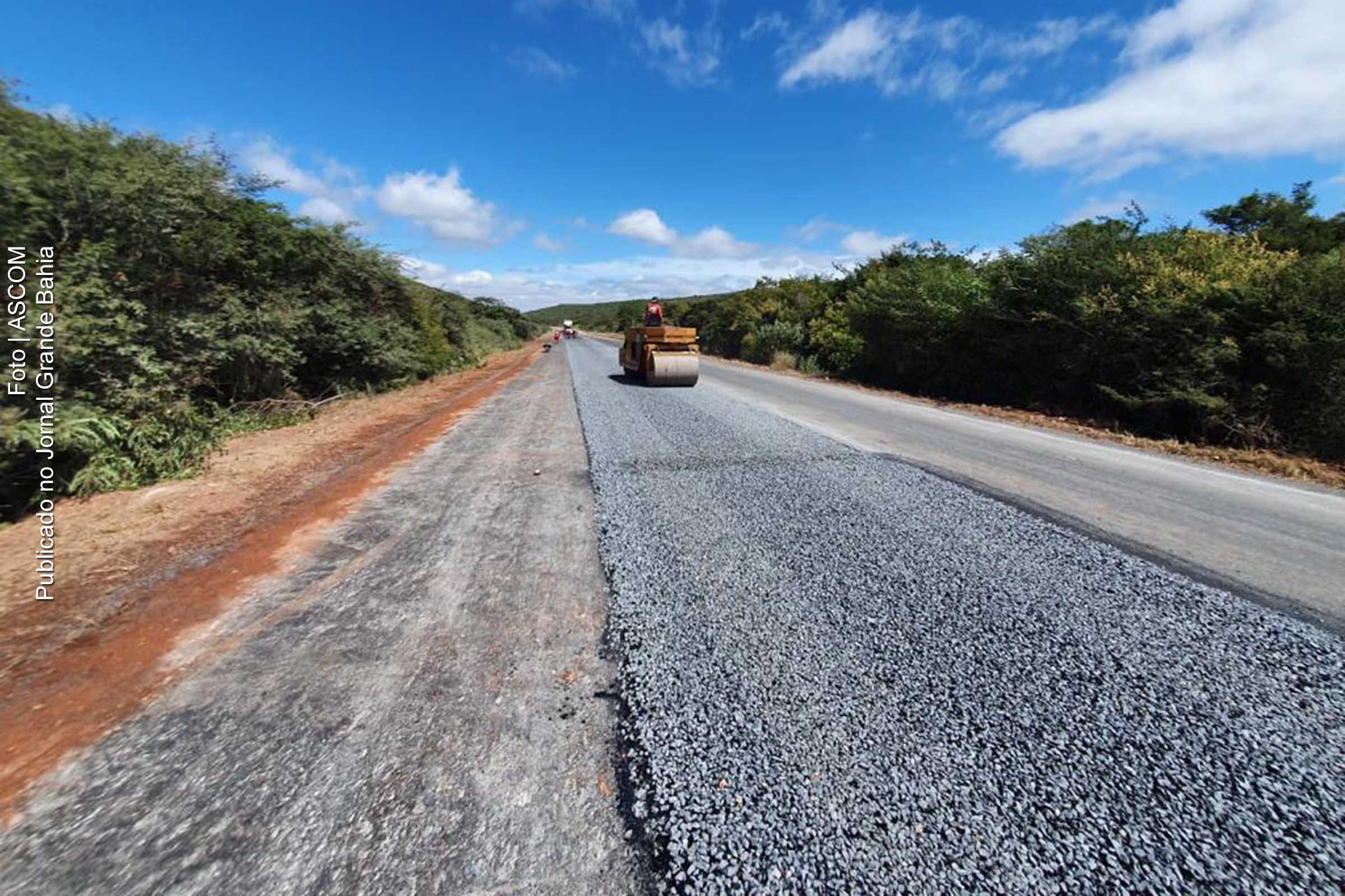 Malha viária estadual da Bahia recebe investimento do Governo Rui Costa.