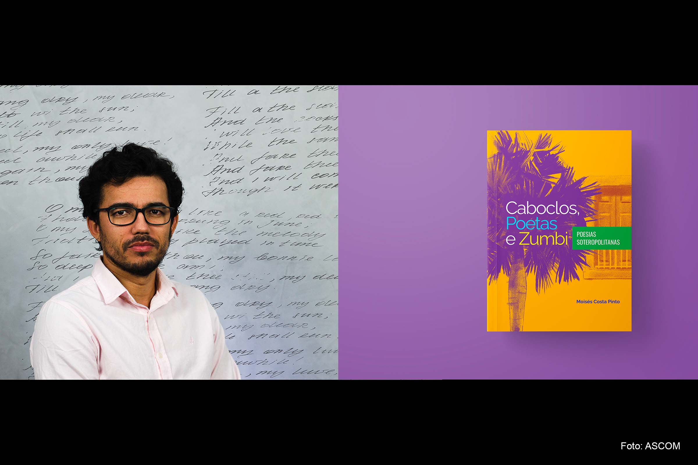 oisés Costa Pinto lança livro digital 'Caboclos, Poetas e Zumbi'.