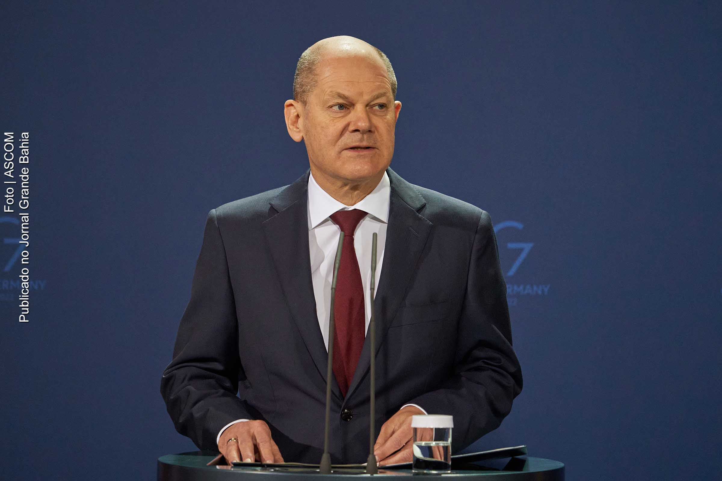 Olaf Scholz chanceler da Alemanha.
