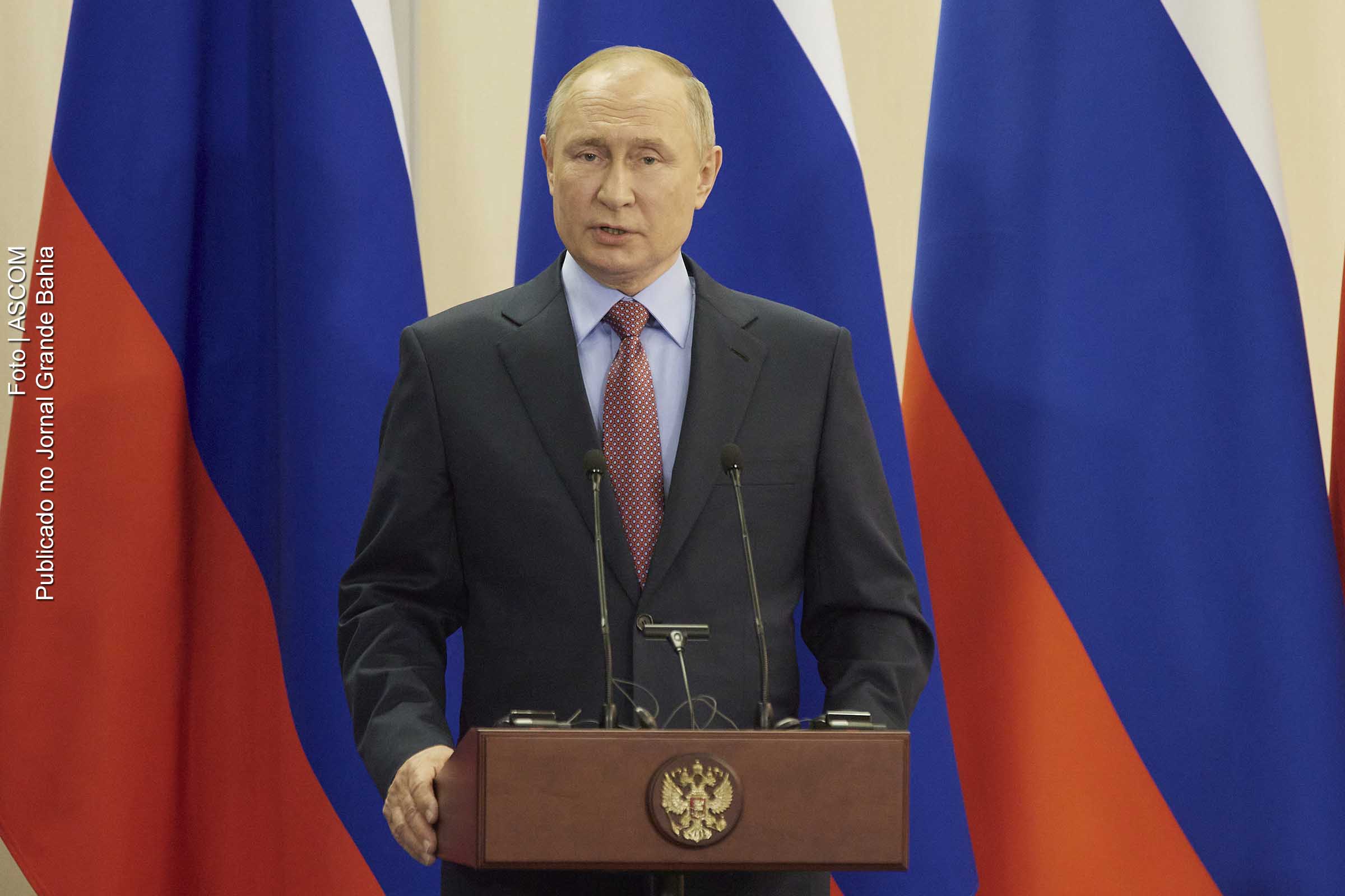 Presidente Vladimir Putin justifica reconhecimento da RPL e RPD em discurso à nação. Governante lembra que Ucrânia moderna é parte da identidade do povo russo.