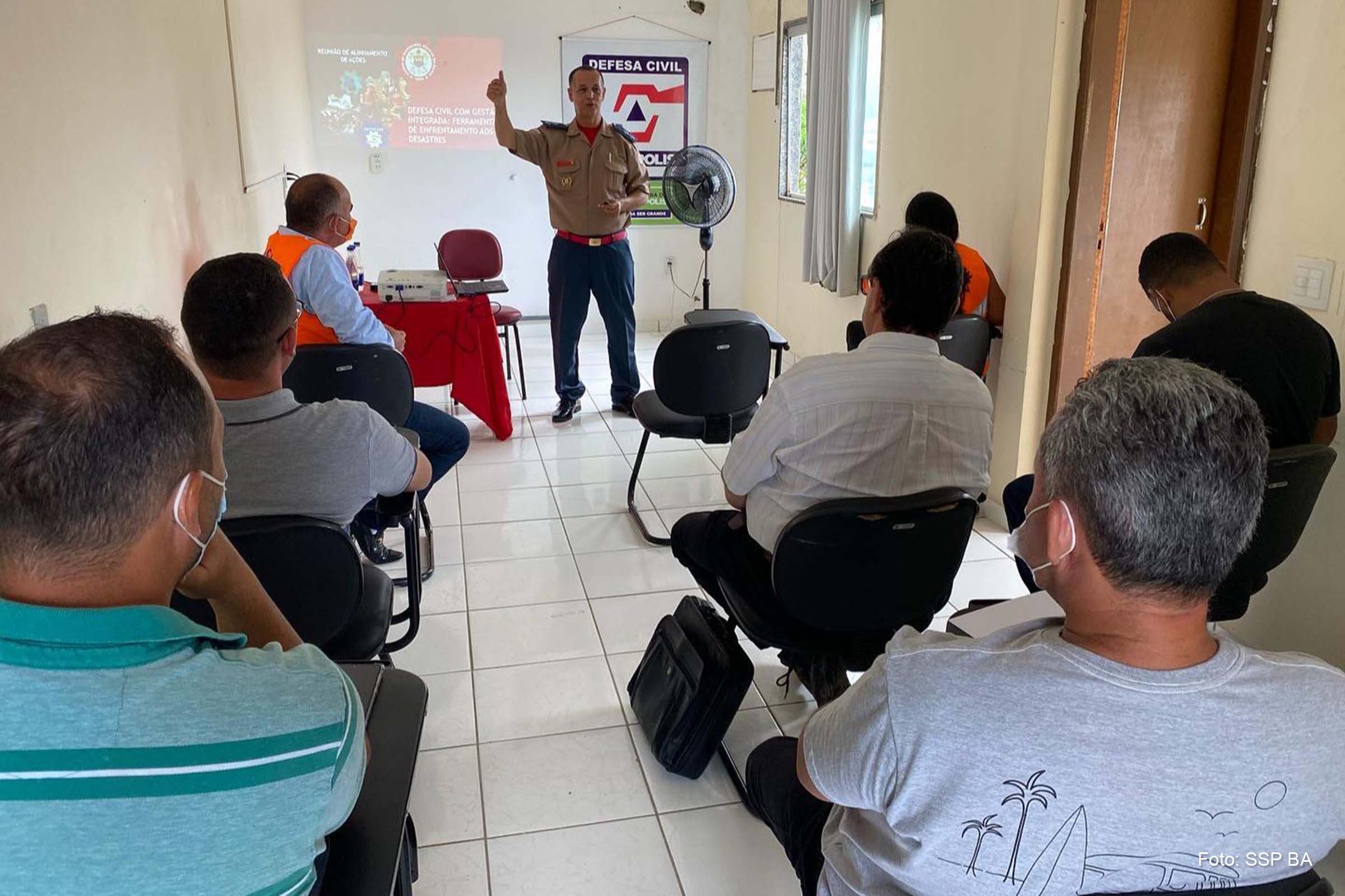 6º GBM discute situação de cidades atingidas pelas chuvas na Bahia