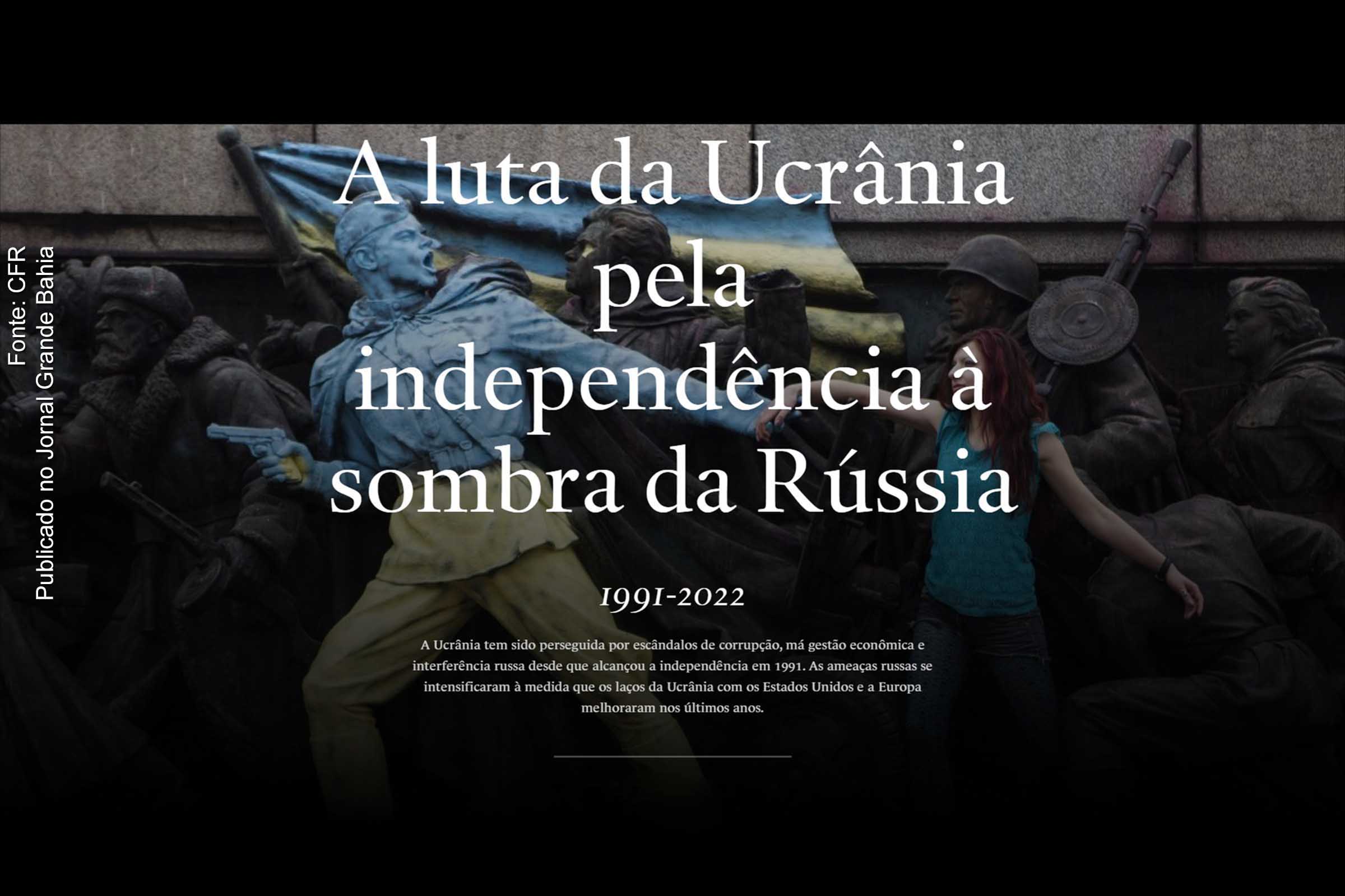 A Ucrânia tem lutado para forjar um caminho independente, dividido entre a Europa e os Estados Unidos no Ocidente e seus laços de longa data com a Rússia no Oriente.