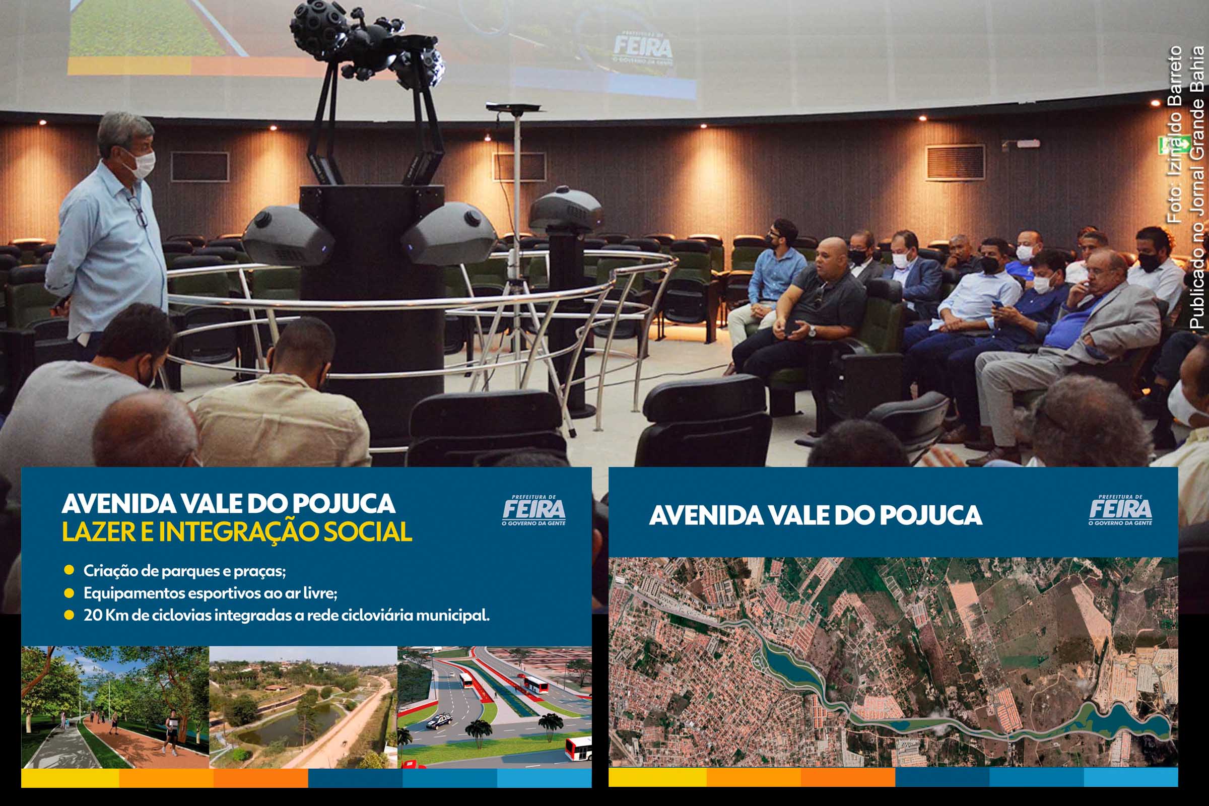 Apresentada pelo prefeito Colbert Martins, proposta de investimento de R$ 200 milhões na infraestrutura urbana de Feira de Santana promete transformações significativas