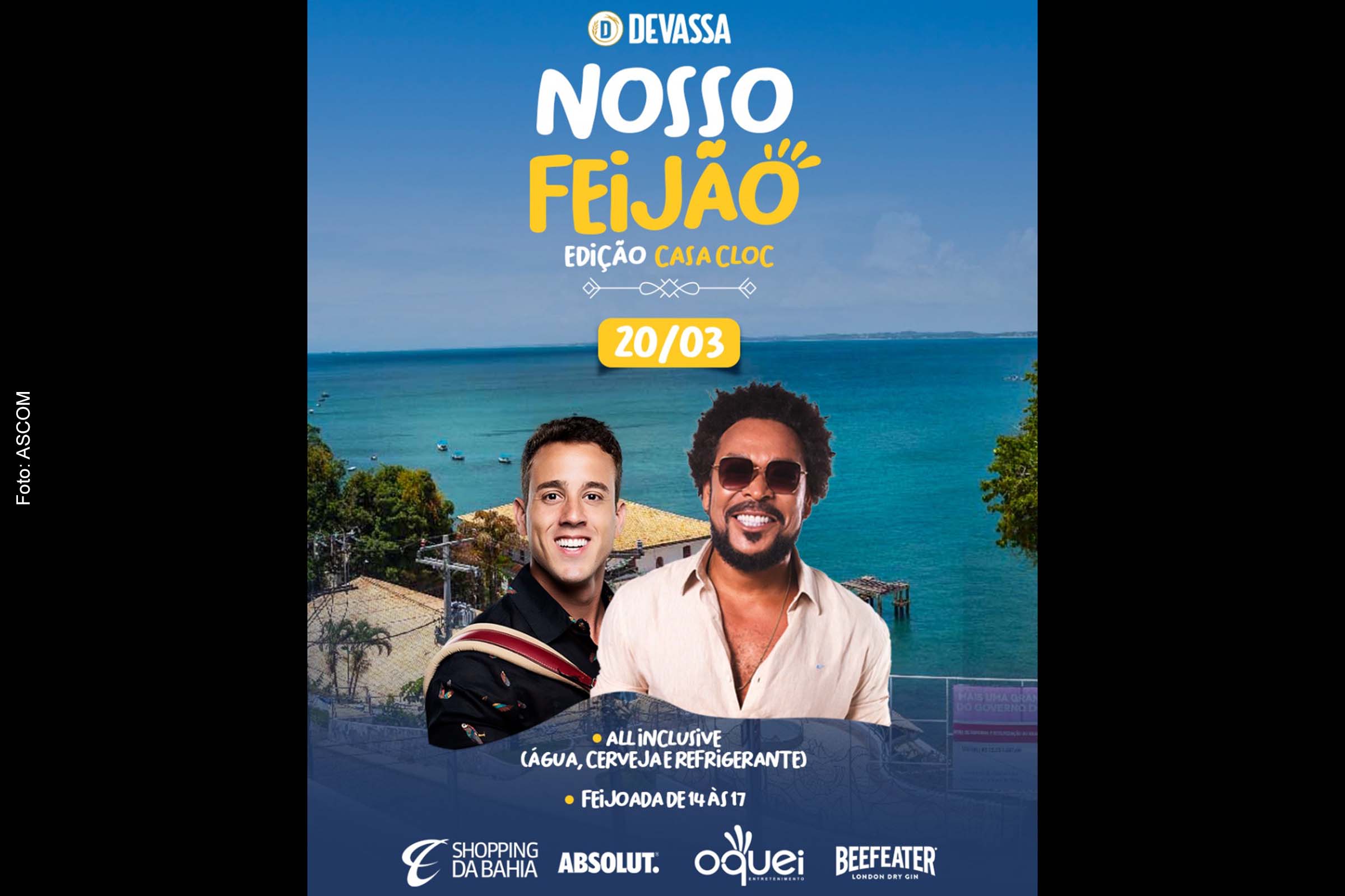 Jau e Tico são as atrações confirmadas da festa all inclusive realizada na Casa Cloc.
