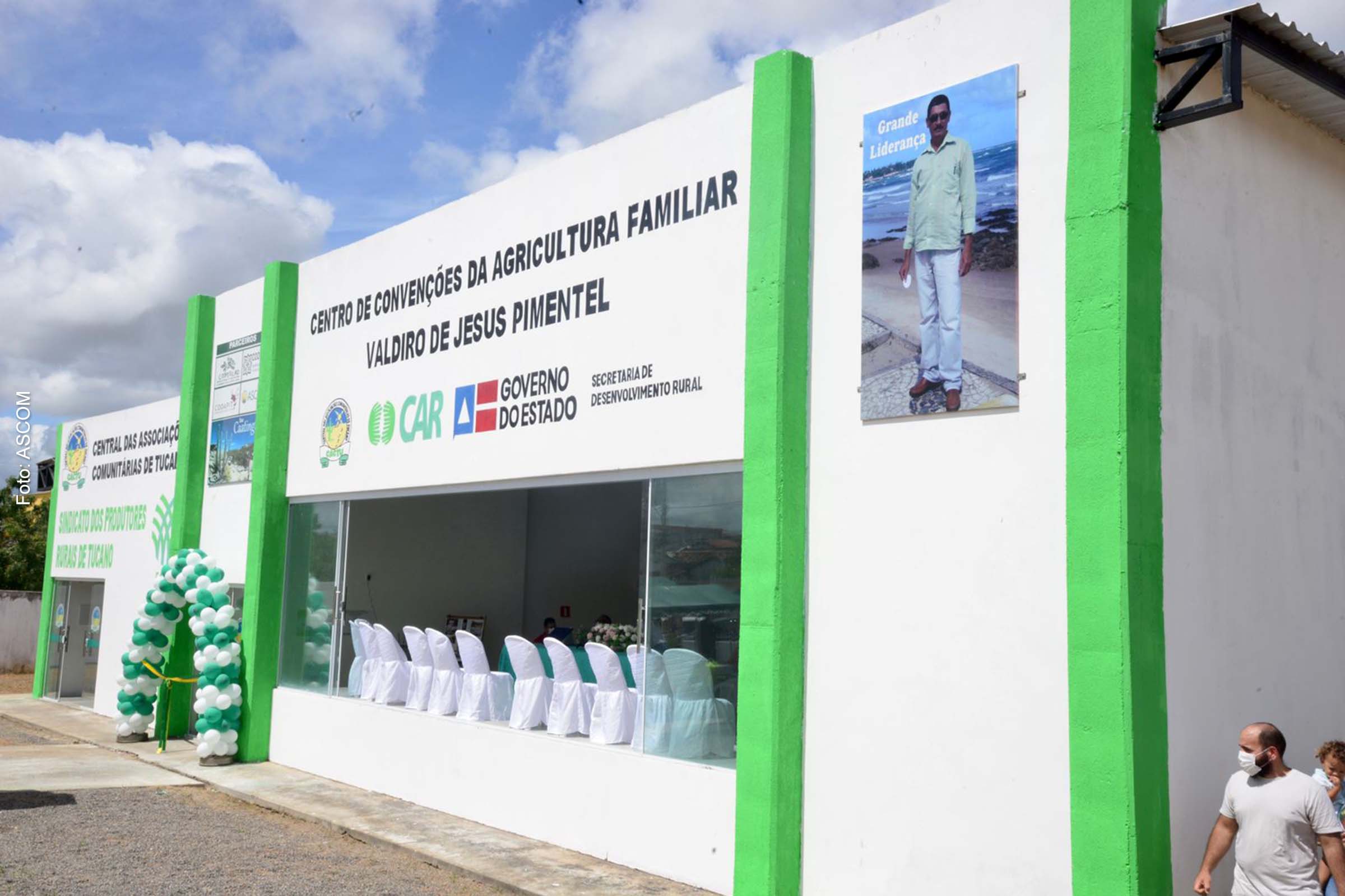 Centro de Convenções da Agricultura Familiar, em Tucano.
