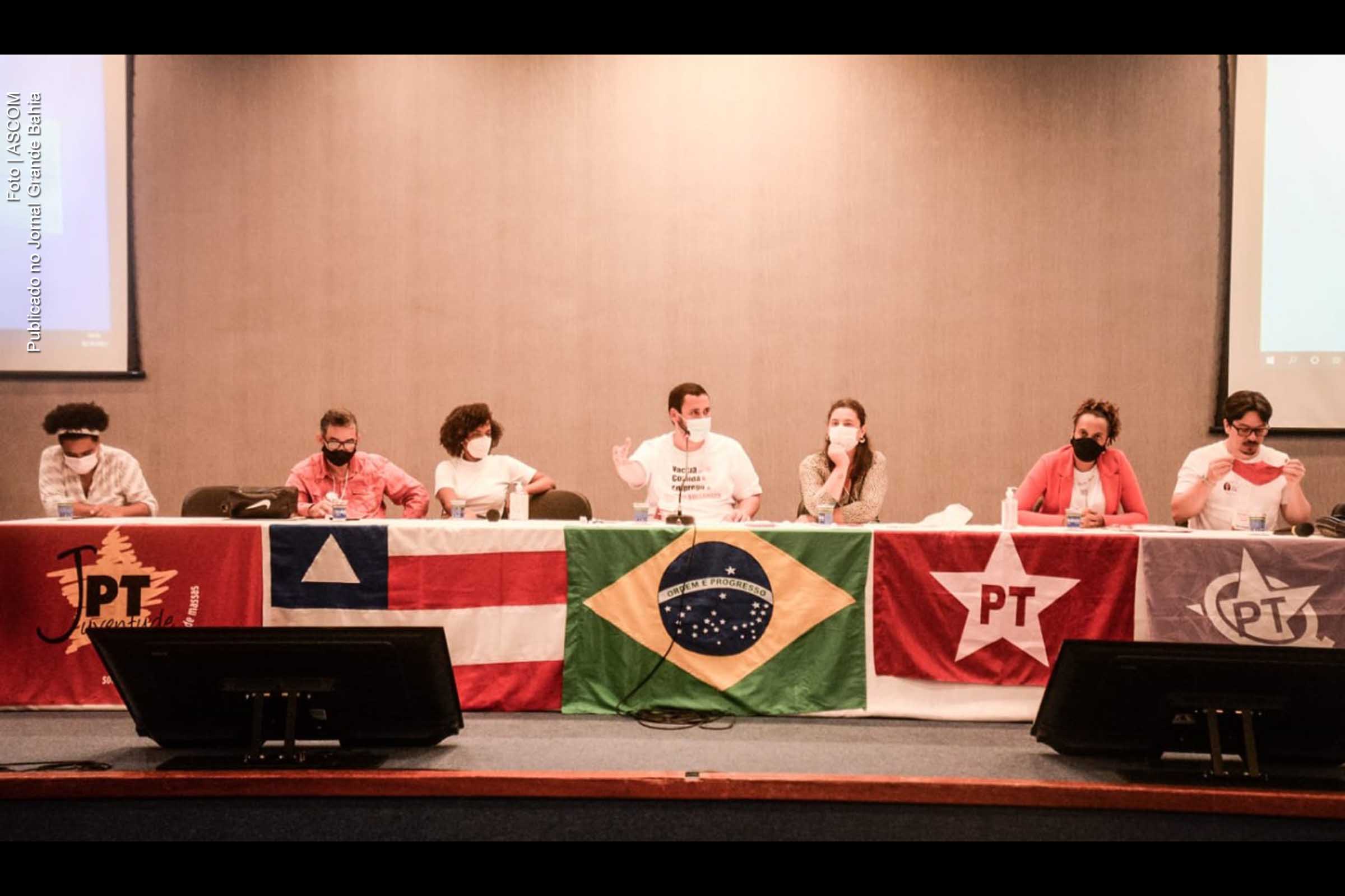 Eleições 2022:  PT Bahia reafirma decisão de candidatura própria ao governo do estado; Três nomes aparecem na disputa pela liderança da majoritária