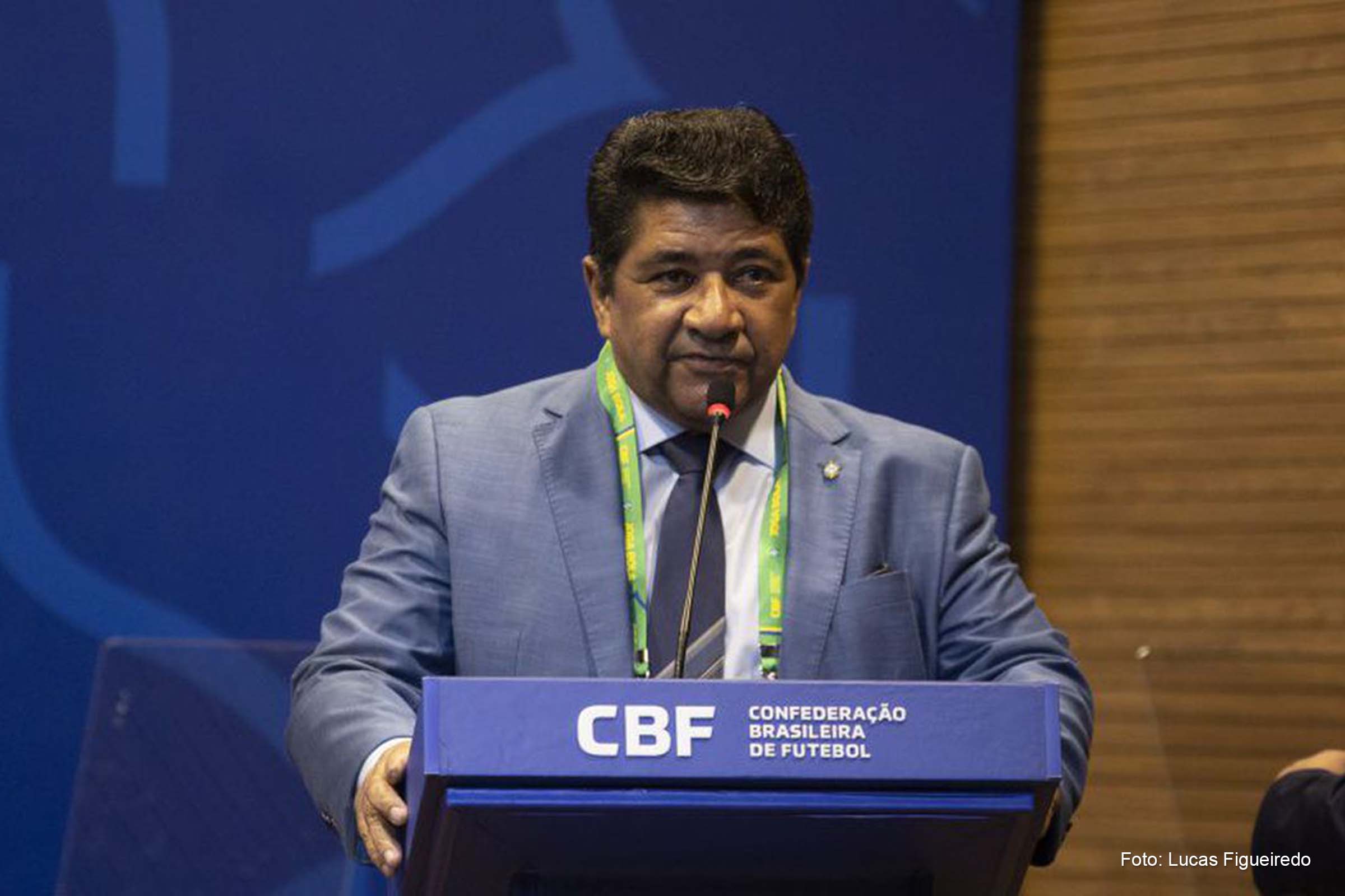 Ednaldo Rodrigues é o novo presidente da CBF, eleito por 137 votos de um total de 141.