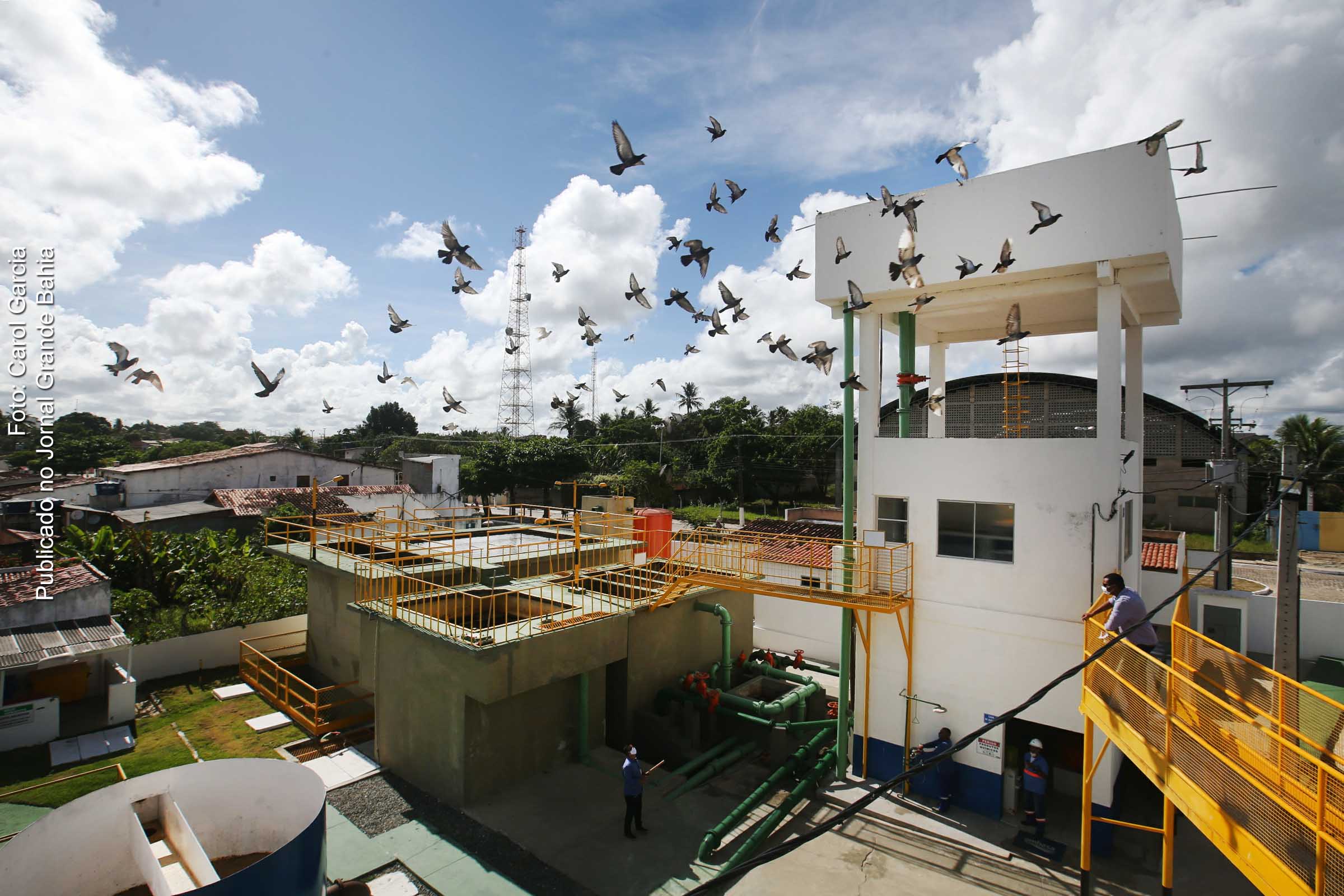 Governo do Estado investe na ampliação no Sistema de Abastecimento de Água da Bahia.