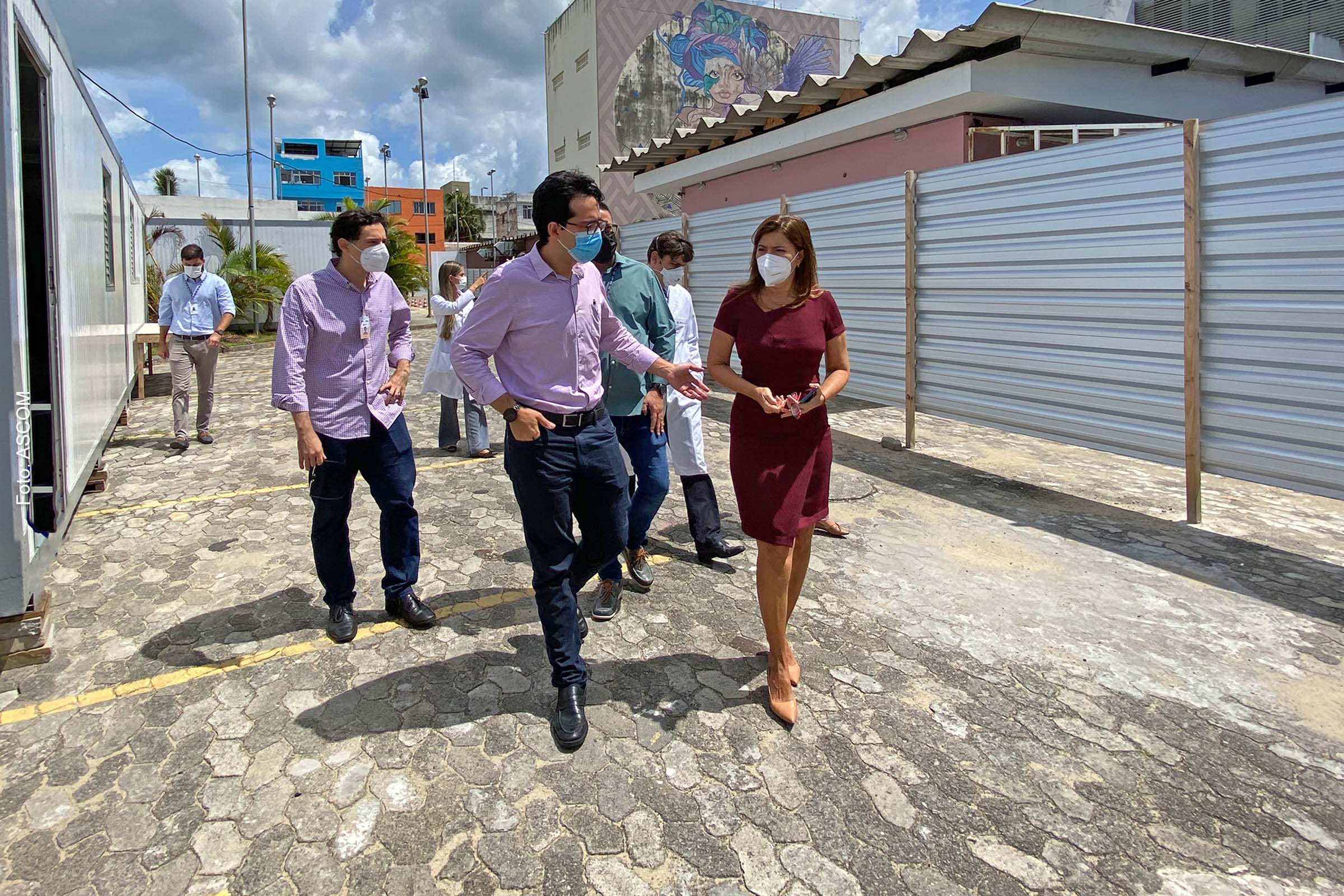 Inaugurado há cinco anos pelo Governo do Estado, a unidade foi inspecionada pela secretária da Saúde da Bahia, Adélia Pinheiro.