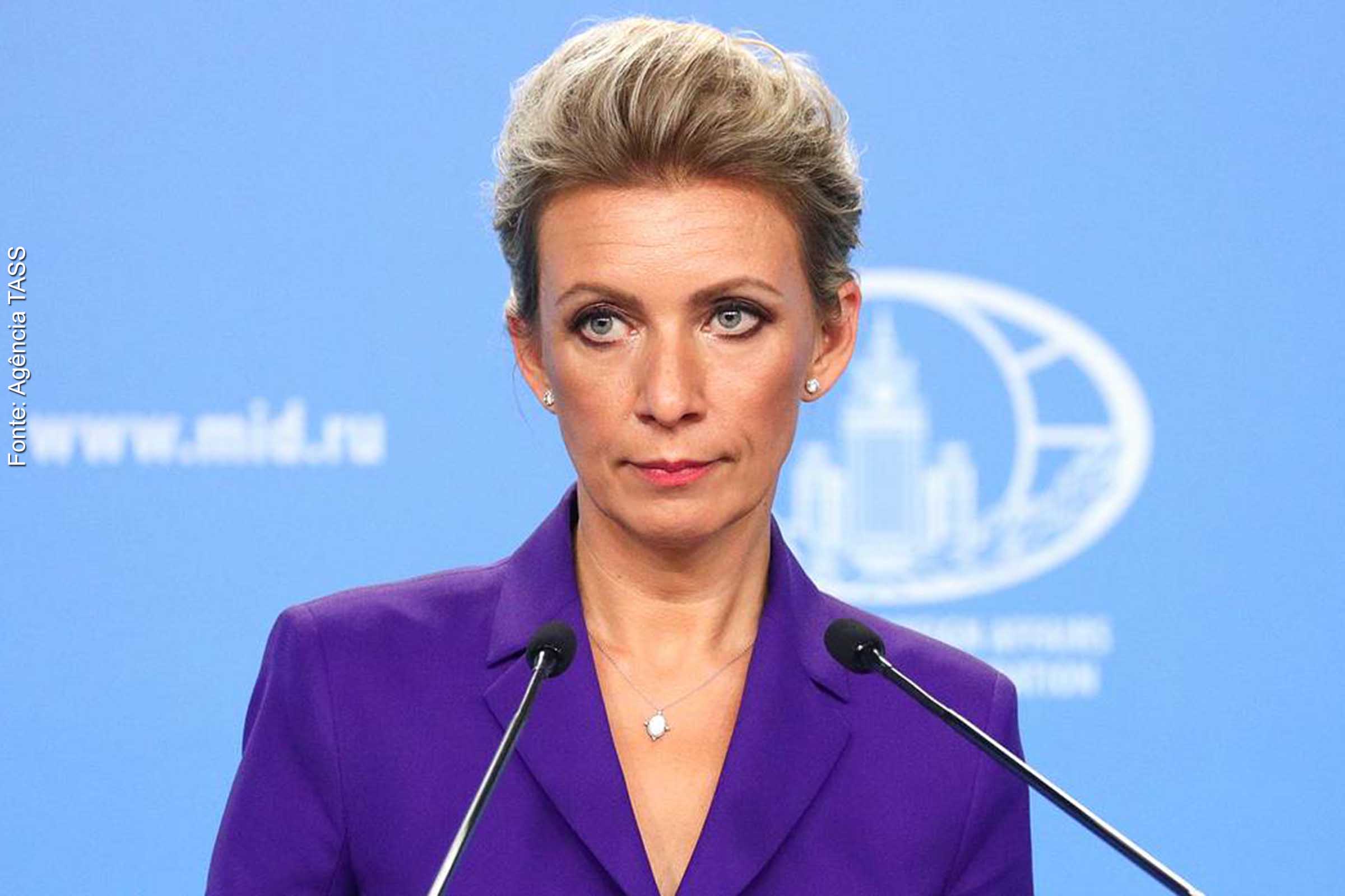 Maria Zakharova: A Rússia não lançou uma guerra, está acabando com ela.