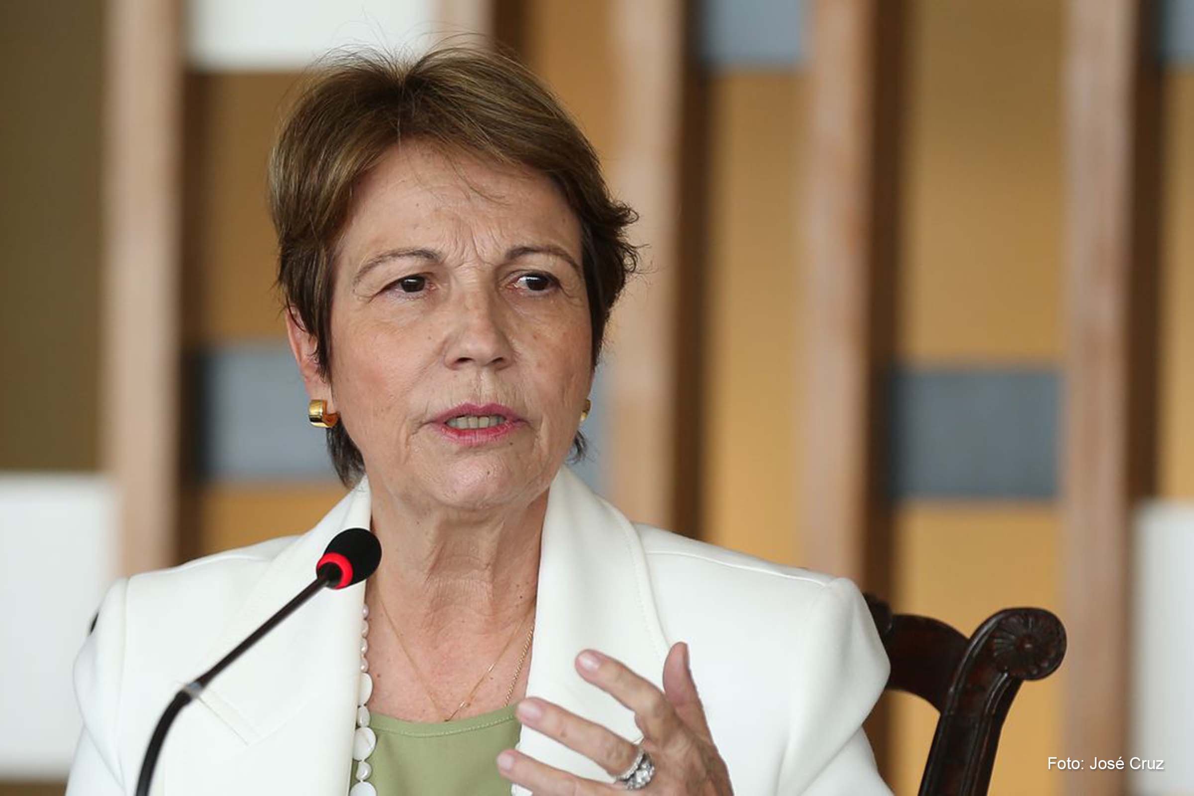 Ministra da Agricultura, Pecuária e Abastecimento, Tereza Cristina.
