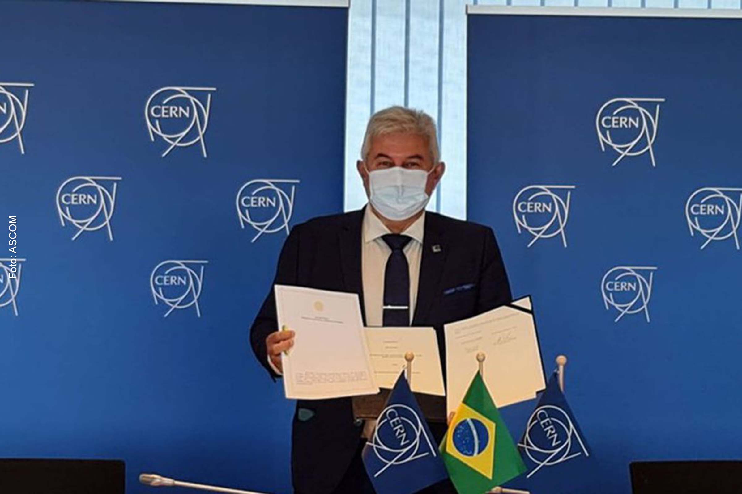 Ministro da Ciência e Tecnologia, Marcos Pontes.
