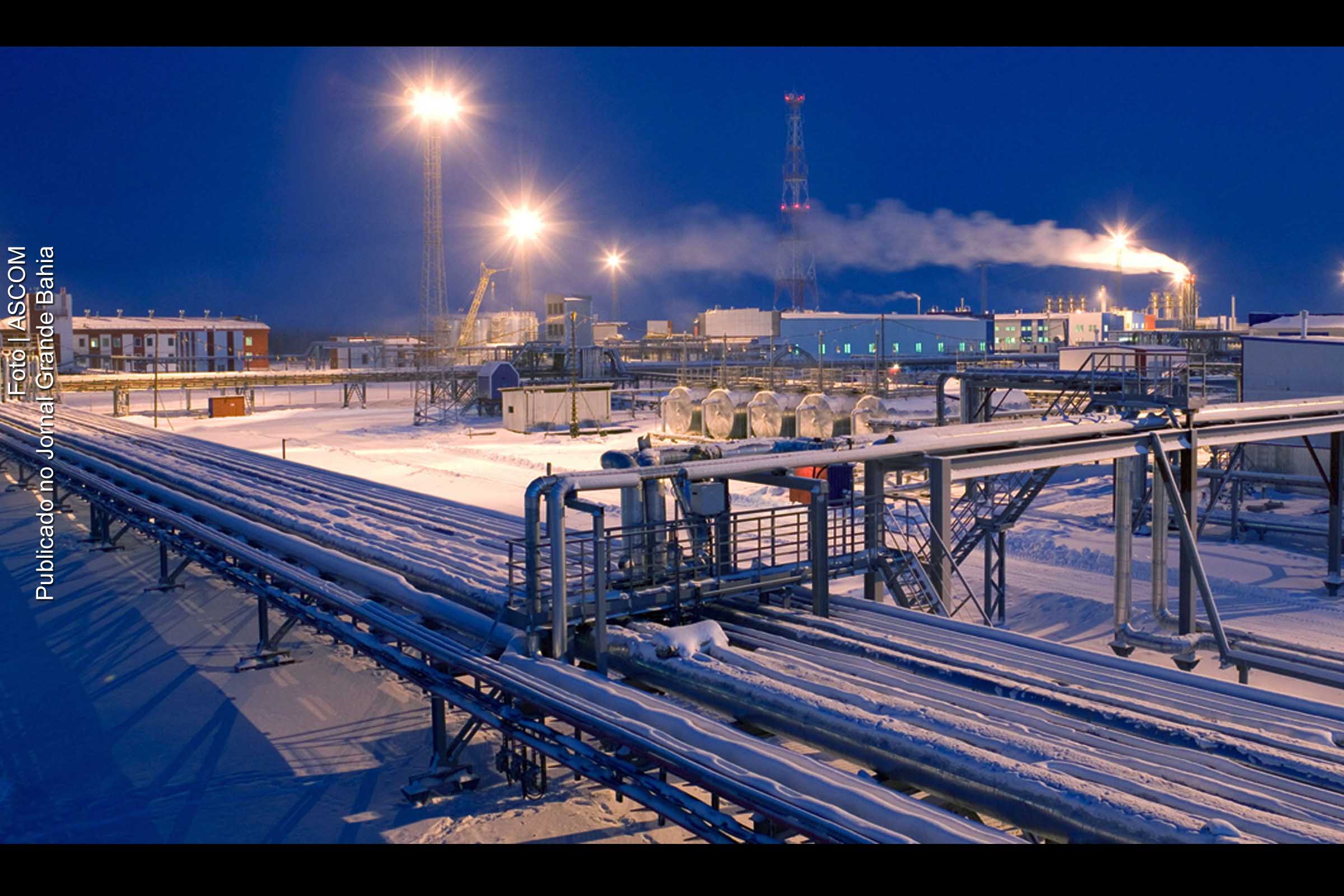 Preço do gás e petróleo têm aumento com conflito entre Rússia e Ucrânia.