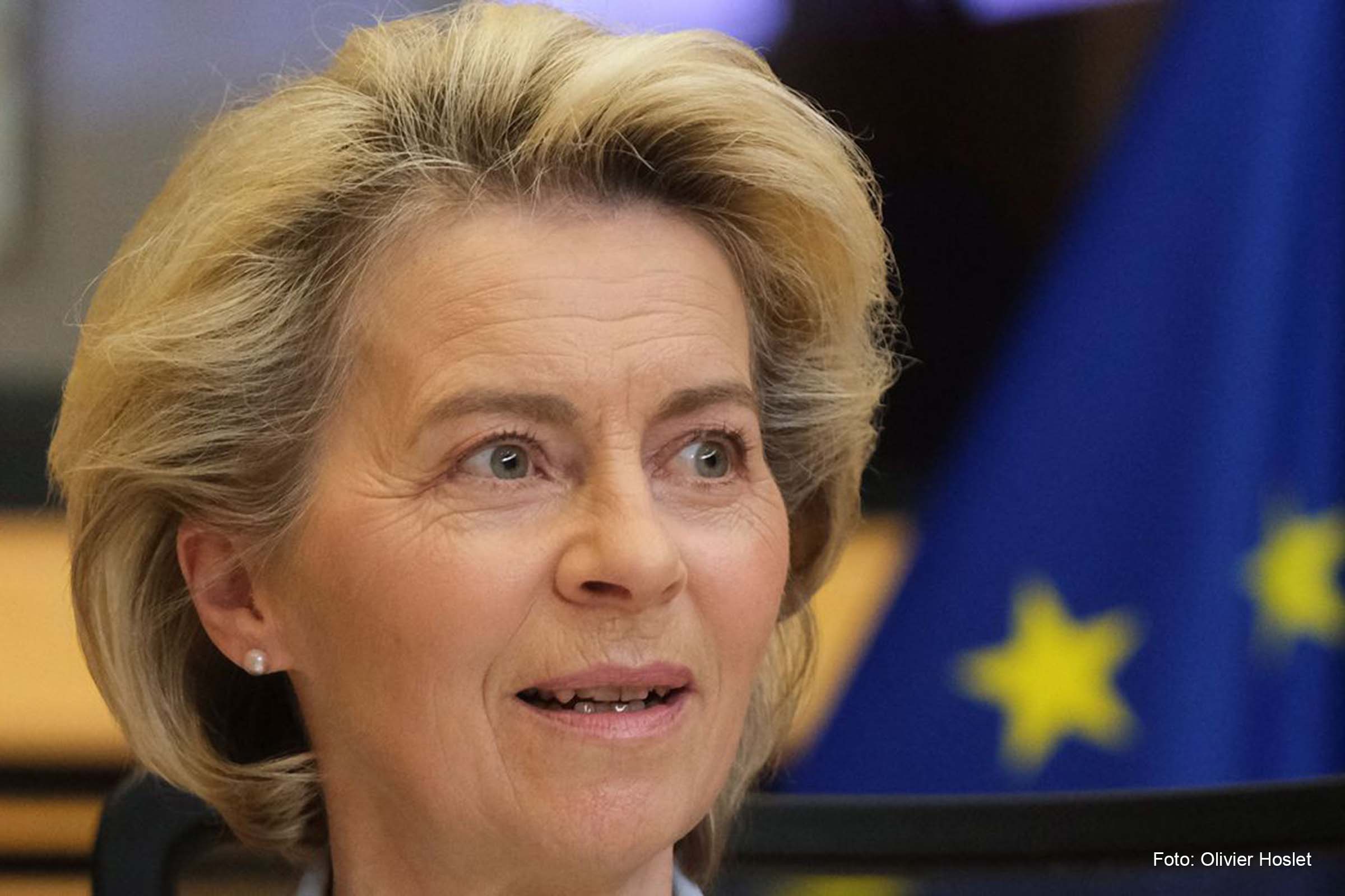 Presidente da Comissão Europeia (CE), Ursula von der Leyen.