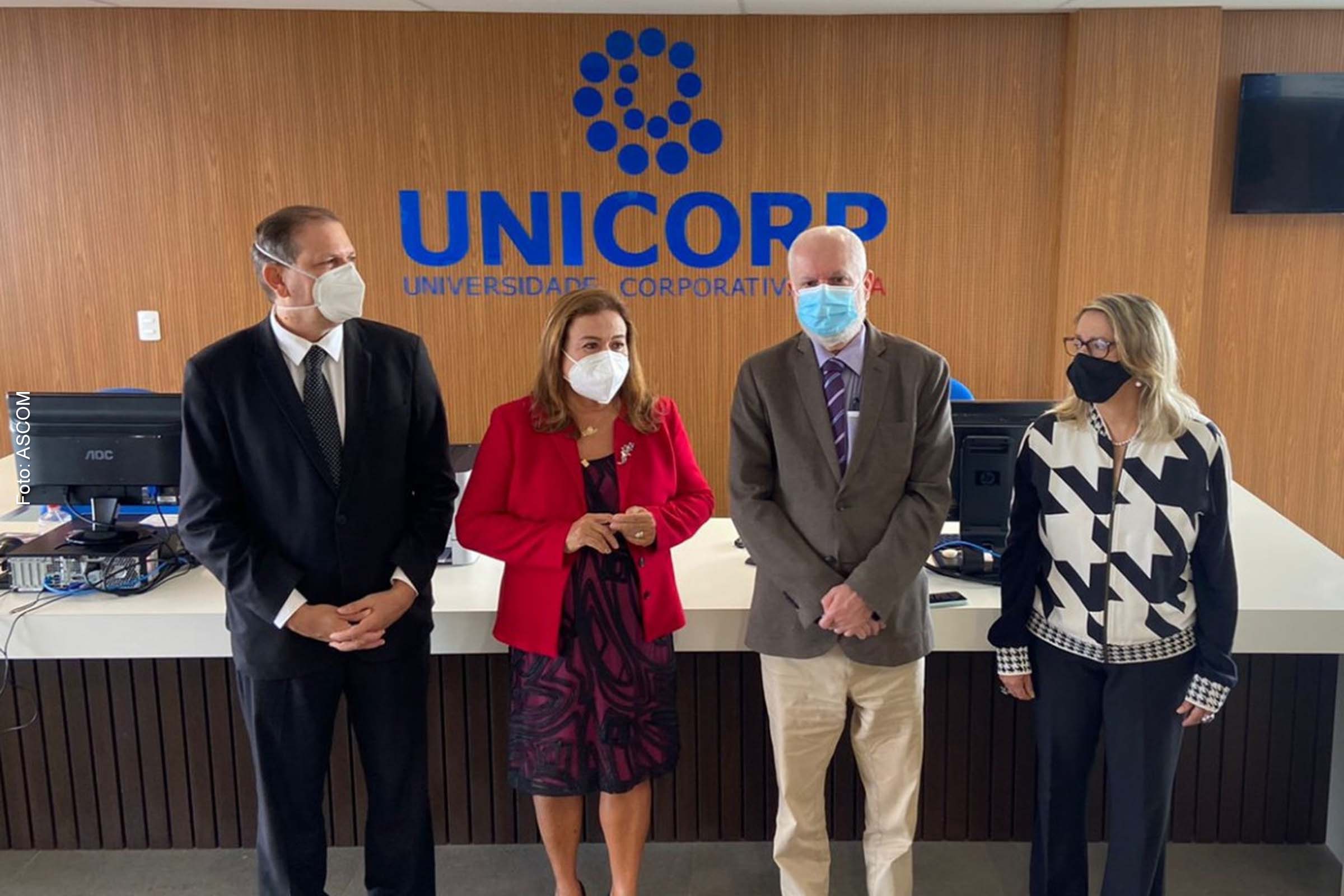Espaço da UNICORP está sendo utilizado para a realização de audiências de acolhimento à vítima e de admoestação ao acusado, por meio de videoconferência.