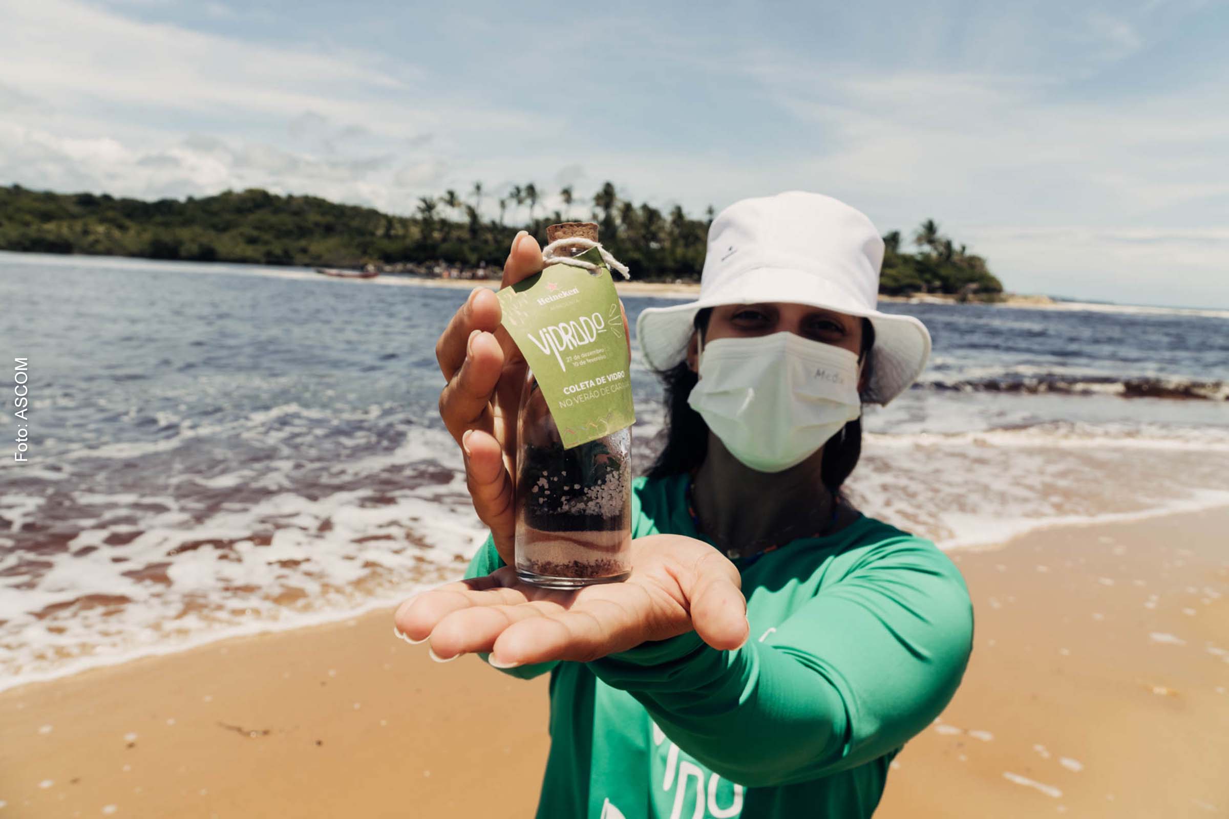 Foram coletadas mais de 100 mil garrafas de vidro ao final da 2ª edição do projeto Vidrado.