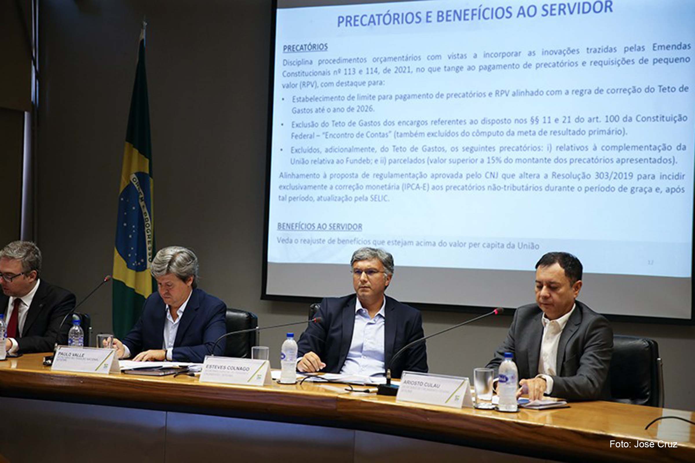 Coletiva de imprensa do Ministério da Economia sobre o projeto de Lei de Diretrizes Orçamentárias para 2023 encaminhado ao Congresso.