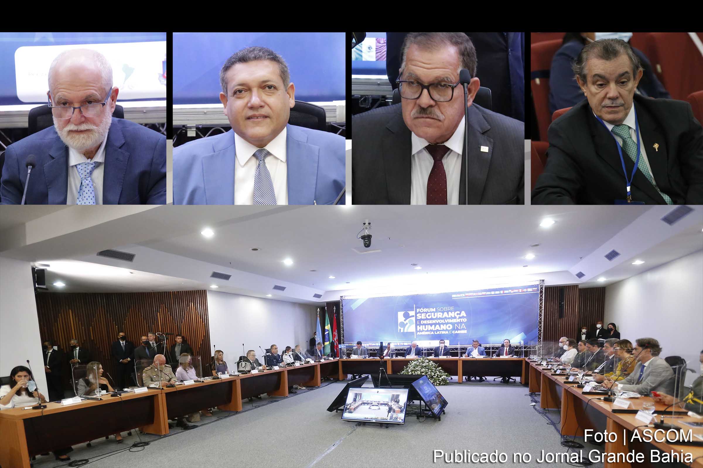 Destacados magistrados e juristas e pesquisadores participaram do ‘Fórum sobre Segurança e Desenvolvimento Humano na América Latina e Caribe’.