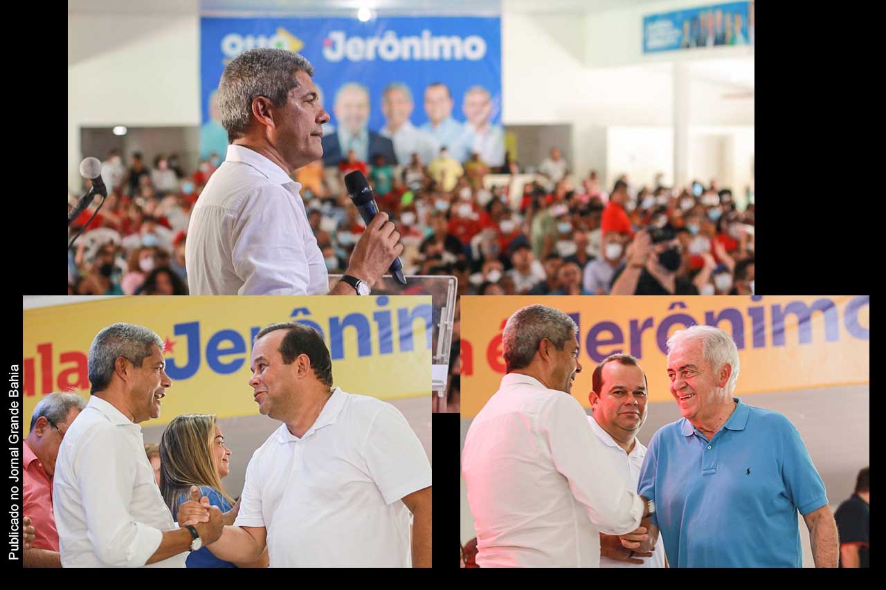 Pré-candidato ao governo da Bahia, Jerônimo Rodrigues prometeu às cercas de 300 lideranças da Chapada Diamantina um novo ciclo de desenvolvimento na região, com ampliação do emprego e renda. Geraldo Junior (MDB), pré-candidato à vice e Otto Alencar, pré-candidato à reeleição no Senado comemoram resultado do encontro.