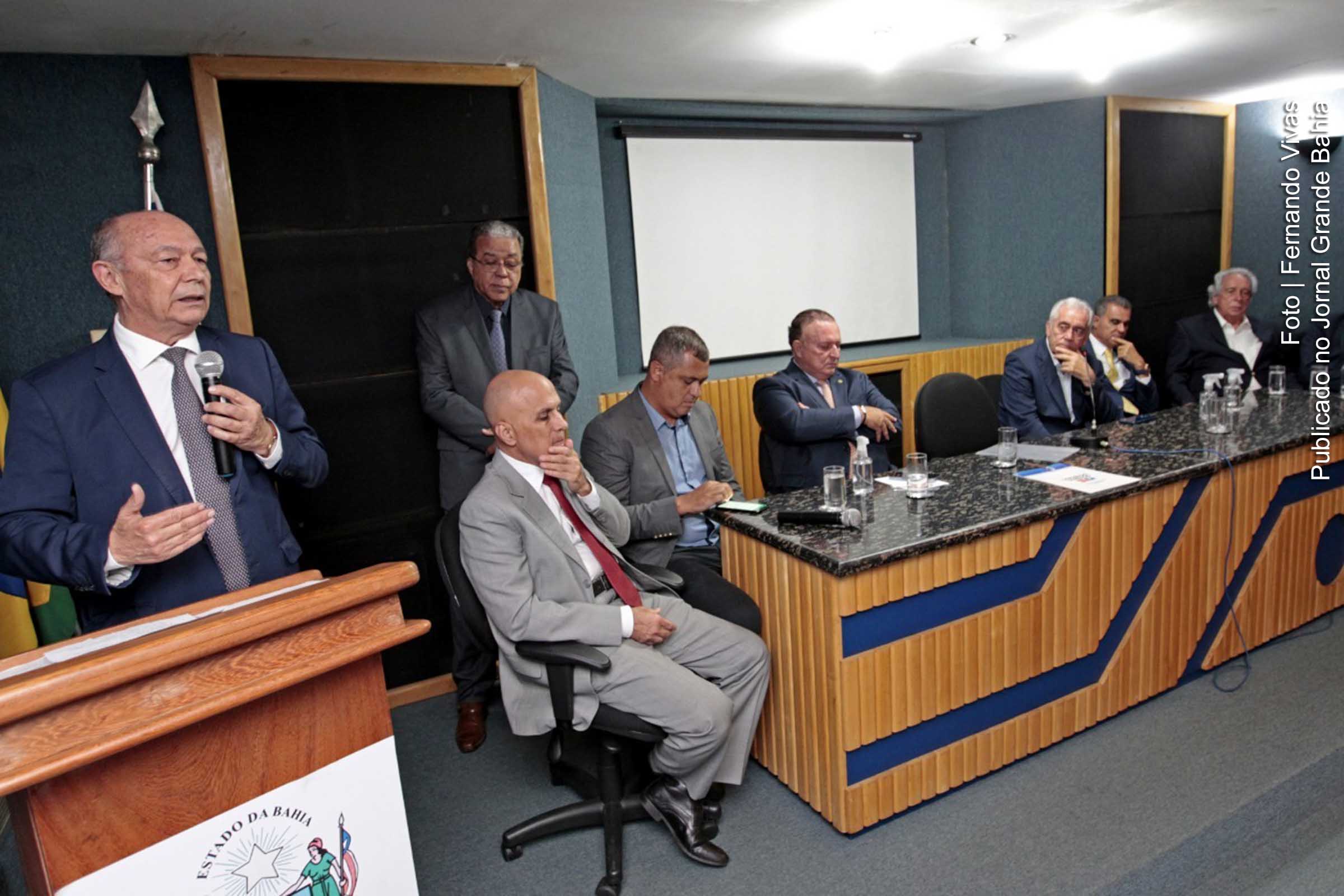 Deputado federal licenciado, José Nunes (PSD-BA) é empossado secretário de Desenvolvimento Econômico da Bahia pelo governador Rui Costa.